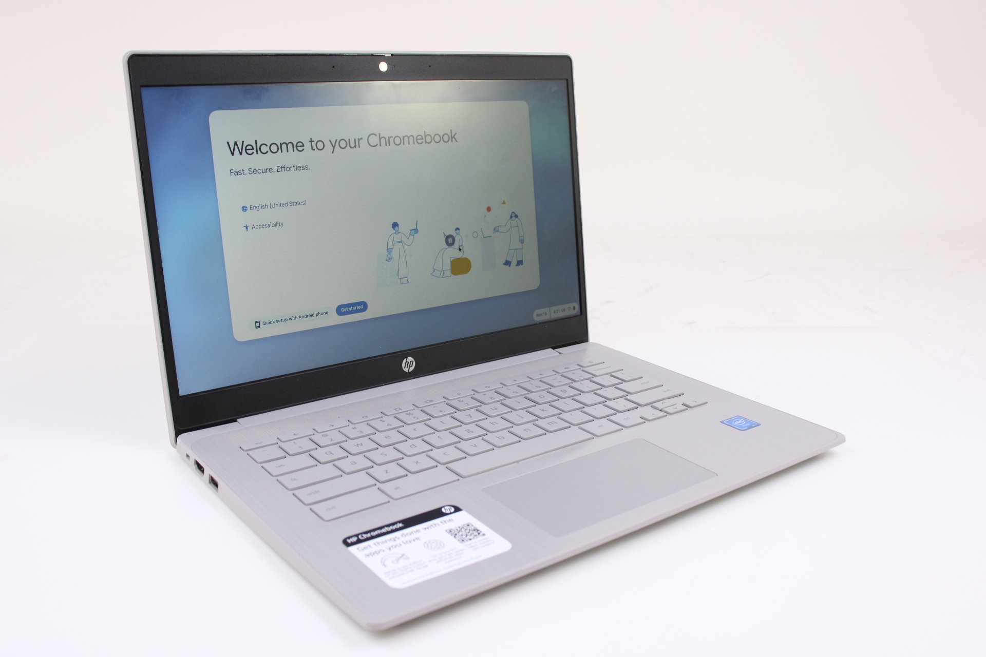 HP Chromebook 14A-NE0013DX Intel Celeron N4120 1.1GHz 4GB RAM 64GB