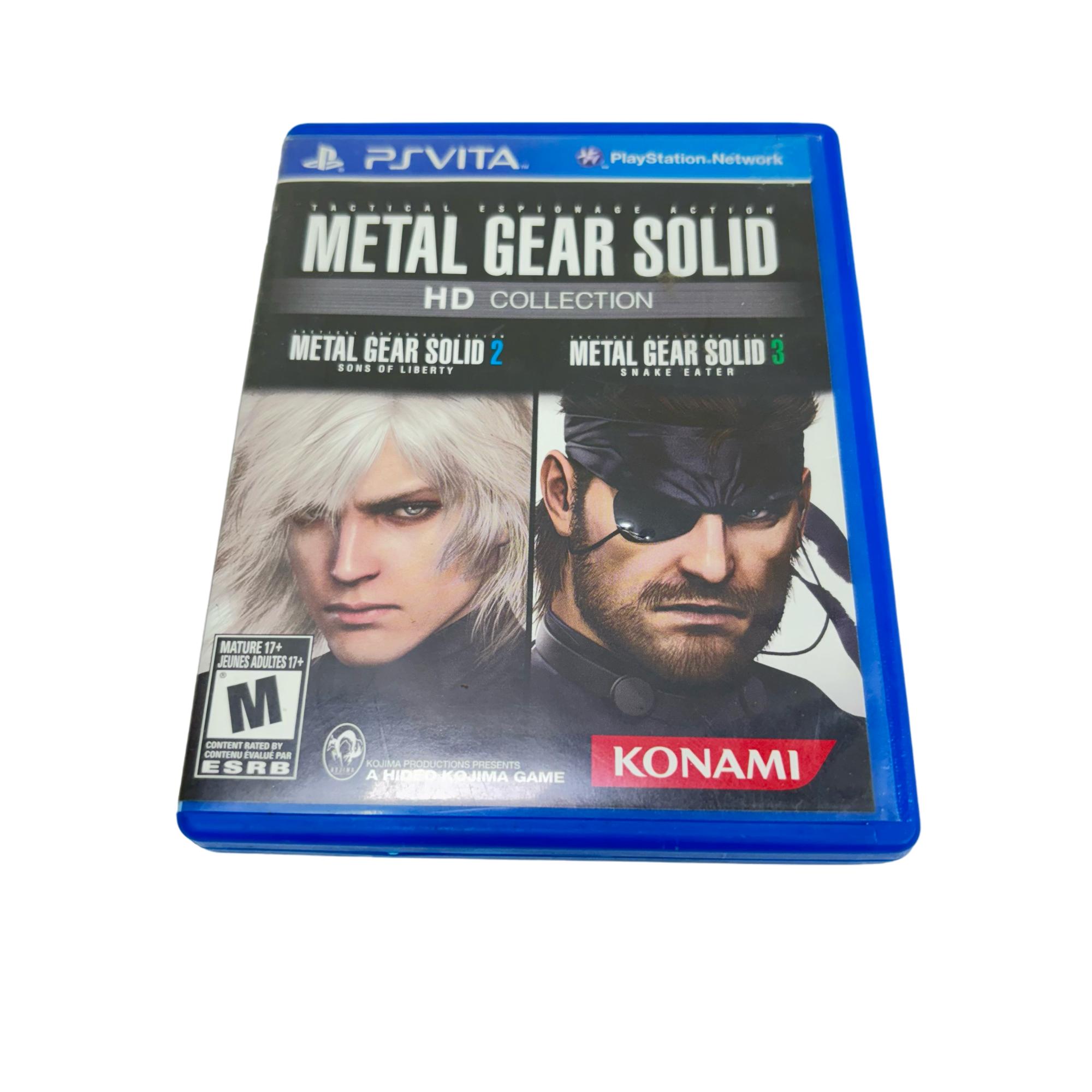 Metal Gear Solid HD Collection shops For Sony PS Vita