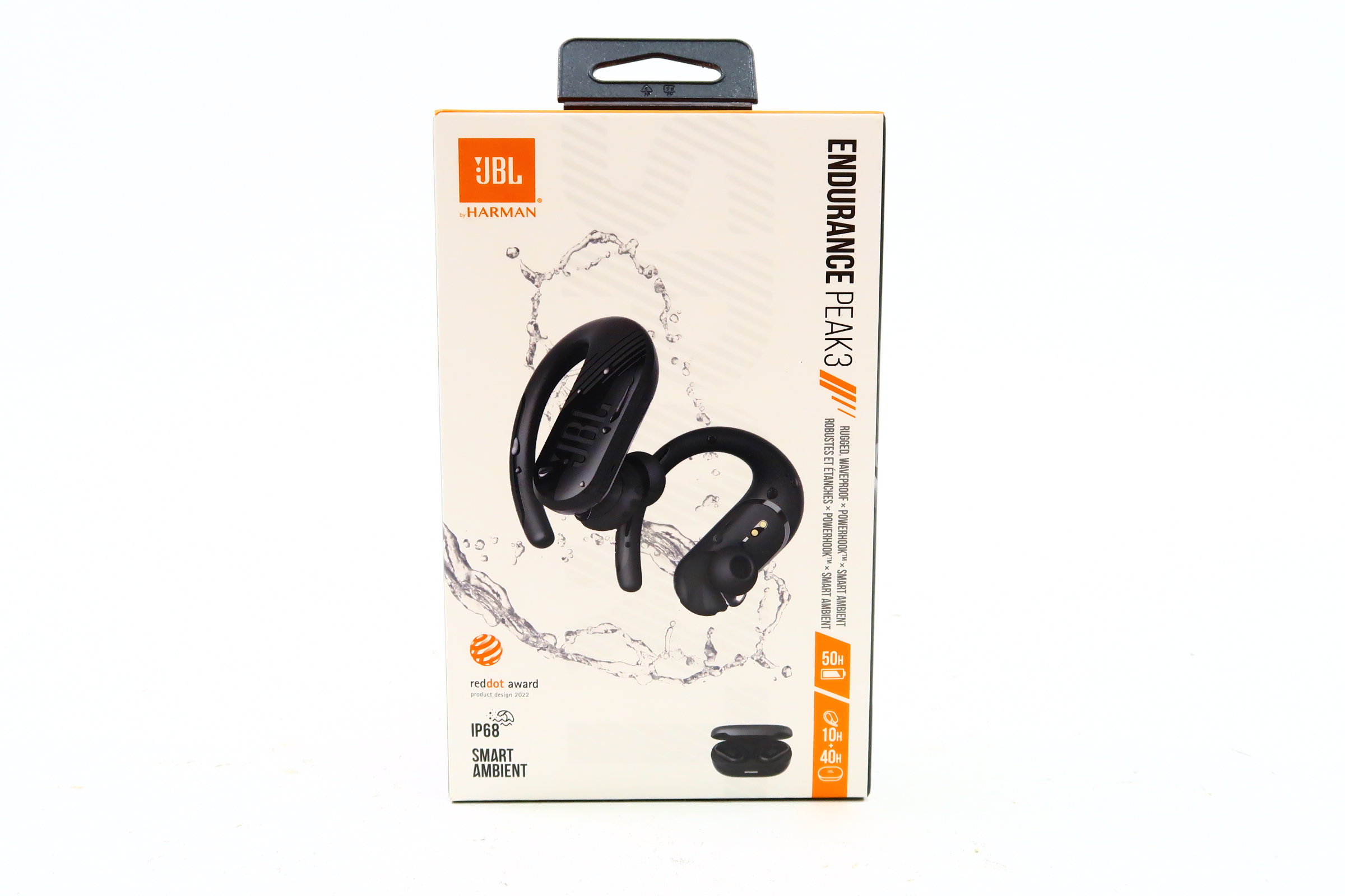  JBL Endurance Peak 3 - True Wireless Headphones (Black