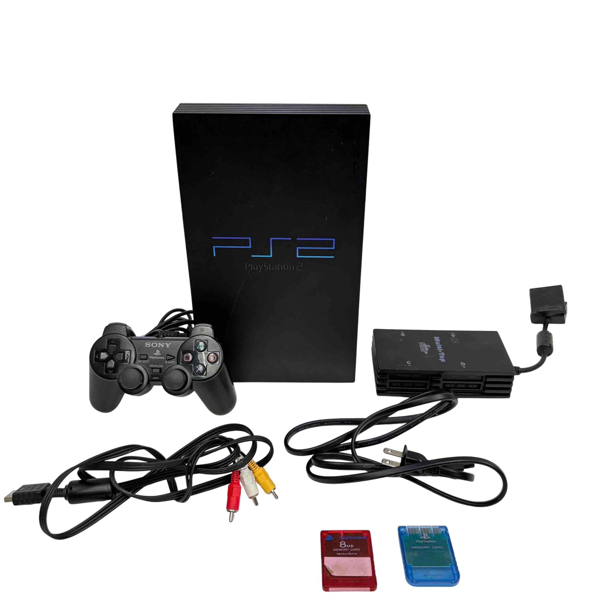 Sony Playstation 2 PS2 good Bundle with Controller, 4 games and memory card