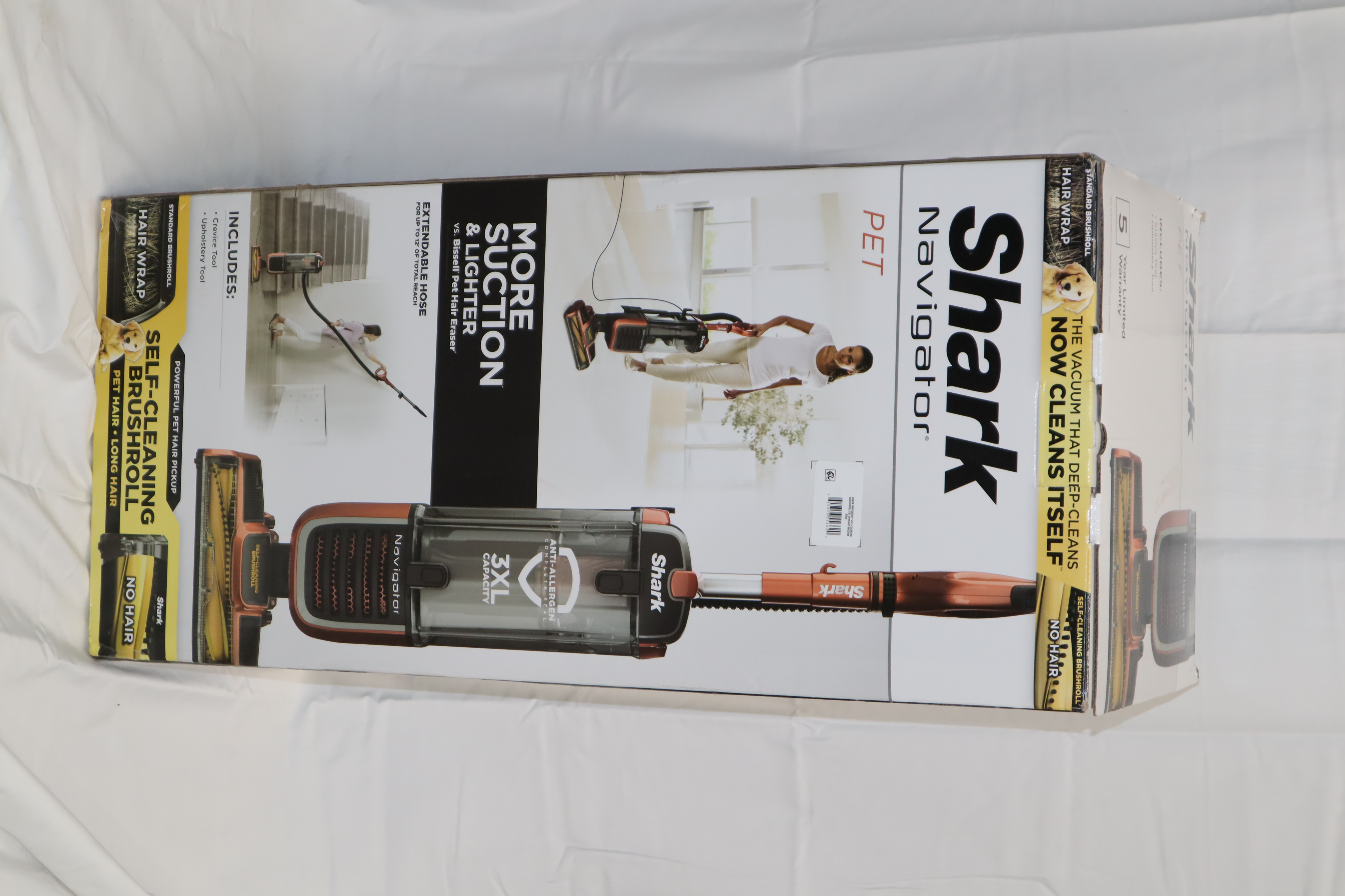 Shark ZU60 Navigator Pet Pro Bagless Upright Vacuum 6620/SelfCleaning