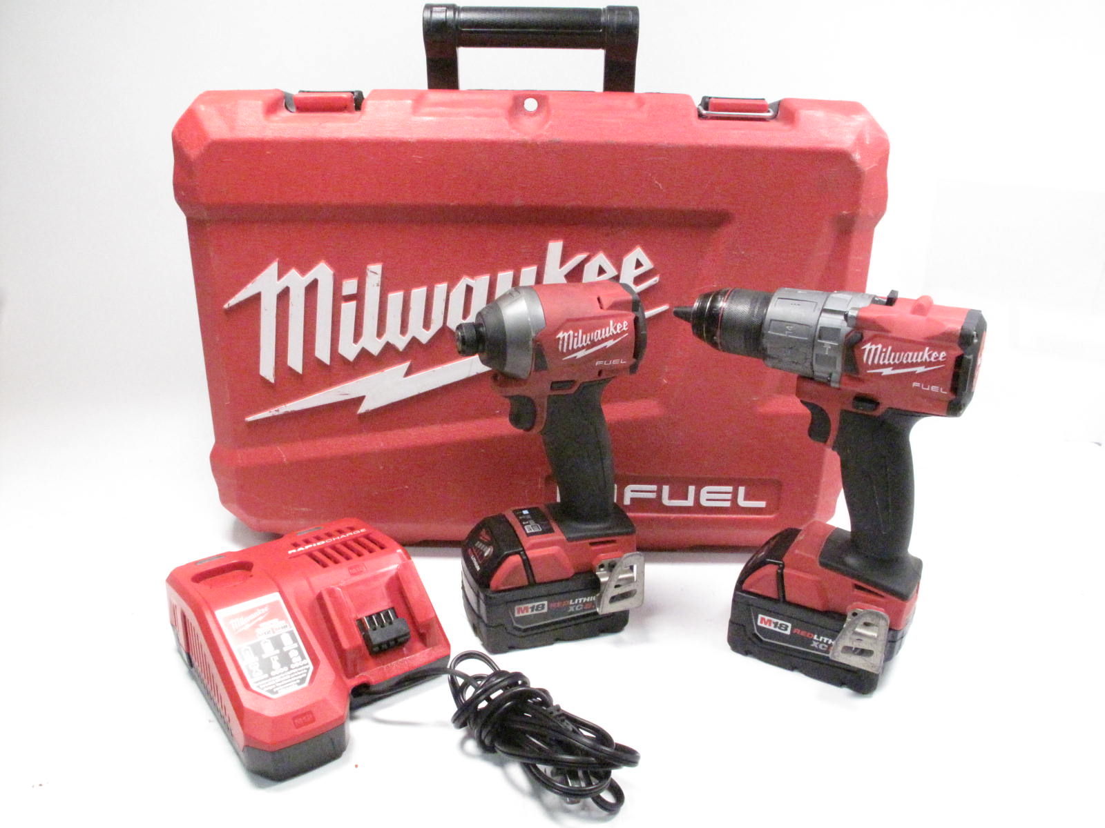 Milwaukee 299722 18V Cordless Hammer Drill and Impact Driver Combo Kit