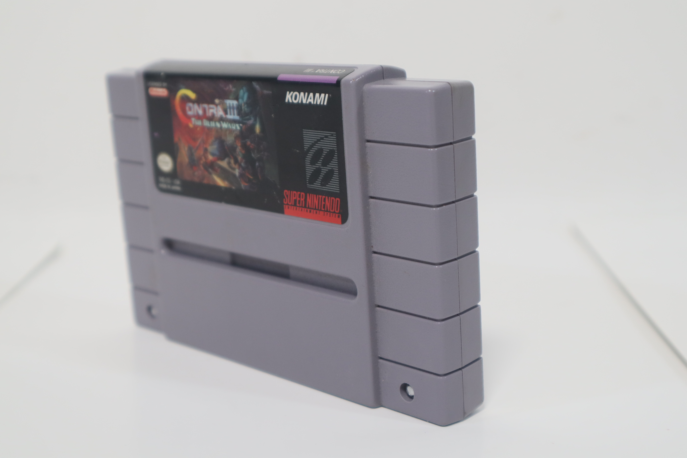 Konami Nintendo Super NES Contra III The Alien Wars SNS-006 Video Game ...