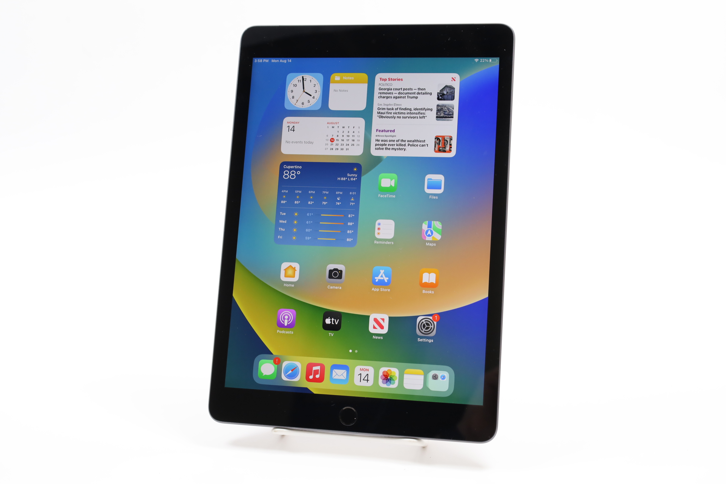 Apple iPad 9th Gen MK663LL/A 64GB Wi-Fi + Cellular 10.2" Tablet - Space ...