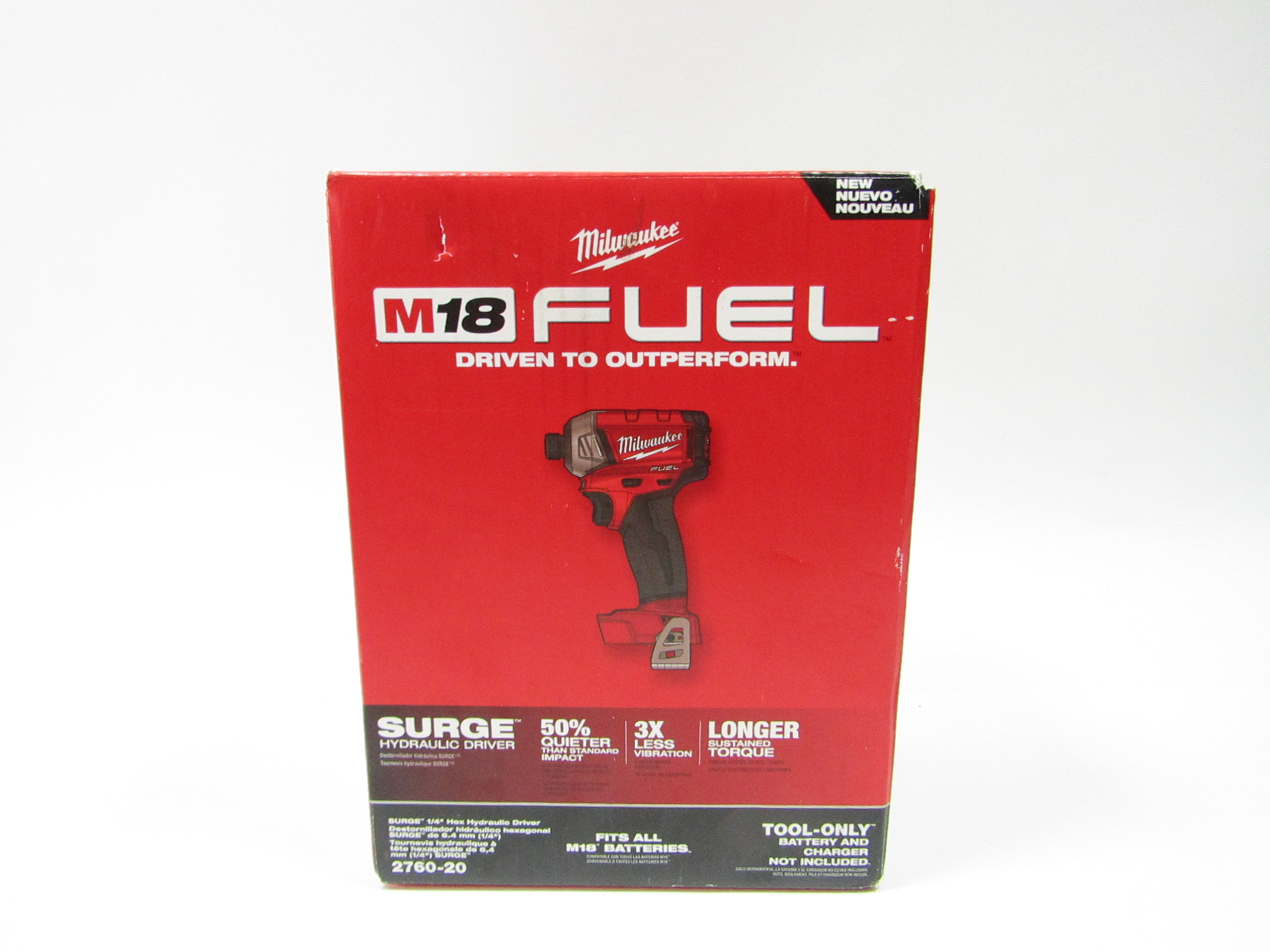 Milwaukee 2760-20 M18 FUEL SURGE 18 Volt 1/4 Hex Hydraulic Driver