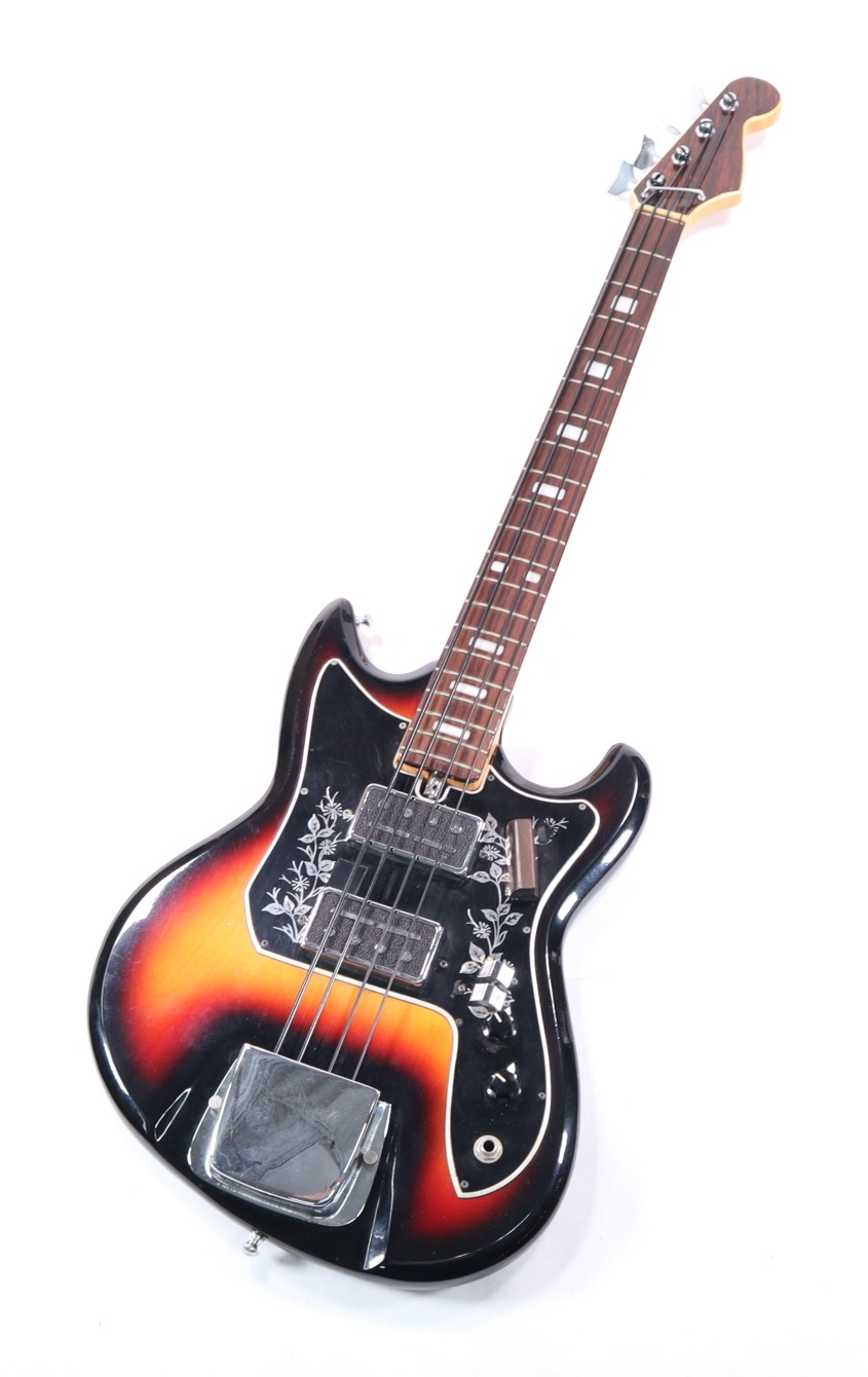 Teisco EB-120 Vintage 4-String Right-Handed Solidbody