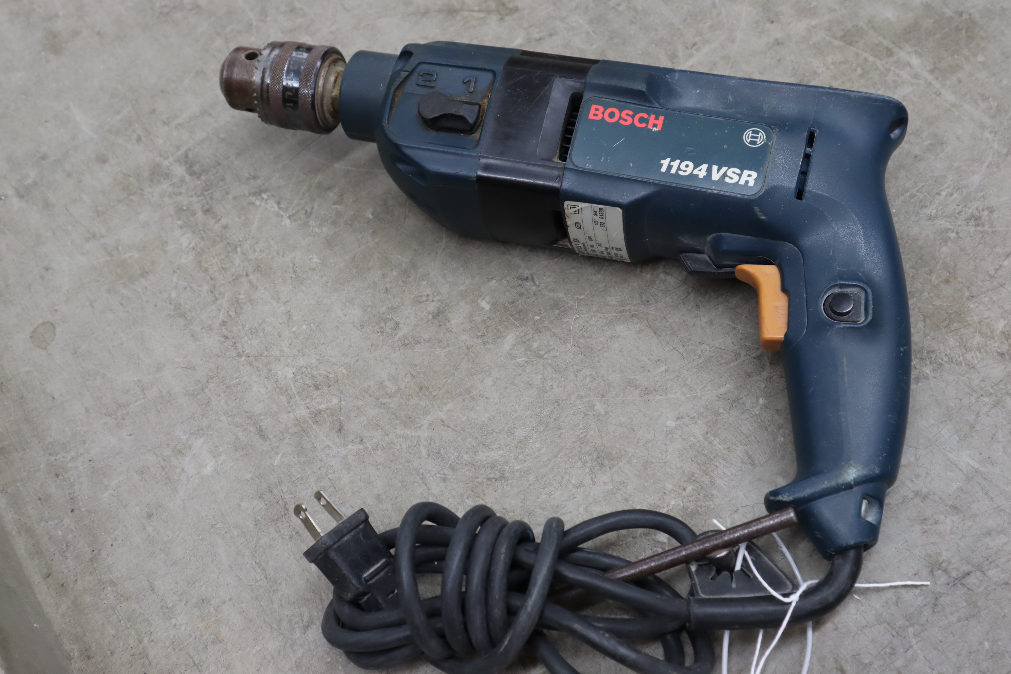 Bosch 1194VSR 1/2Inch 115V Corded Electric Hammer Drill 3891