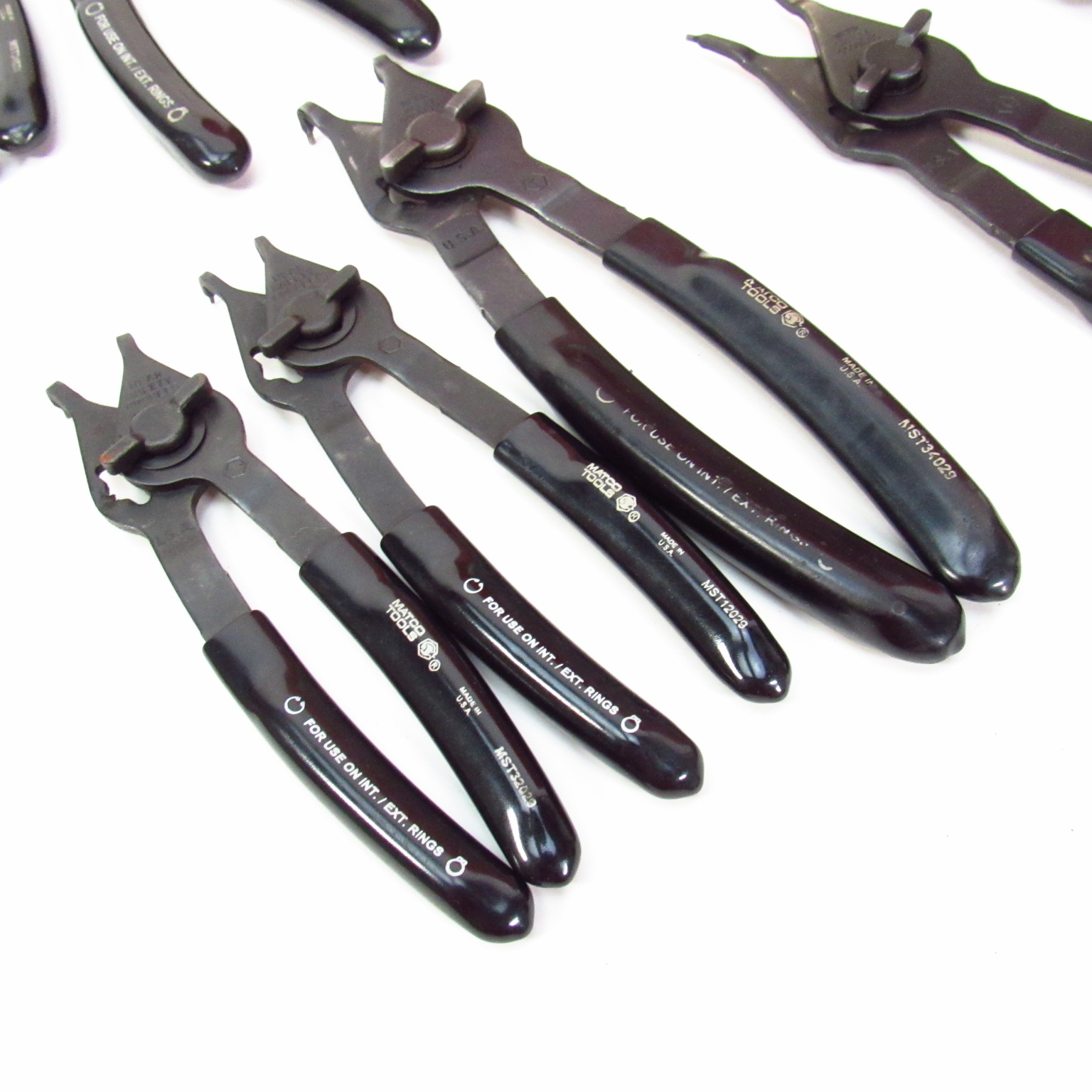 Matco Tools MST1225 QtrTurn Retaining Ring Pliers For Internal