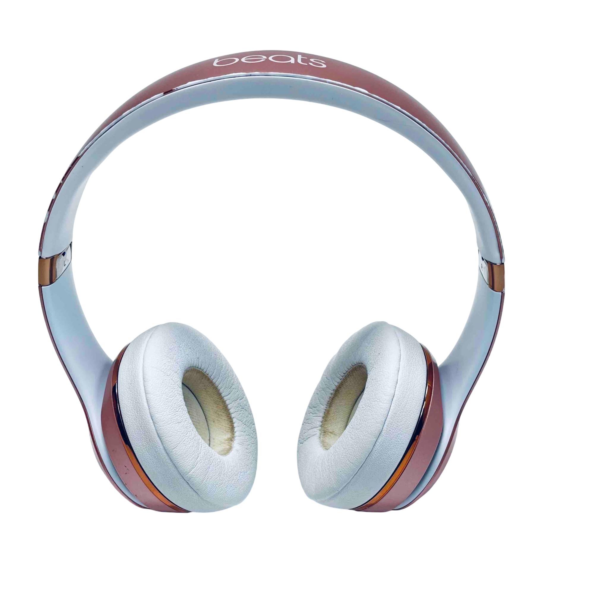 【美品】Beats Solo ワイヤレスヘッドフォン A1796 ローズゴールド Beats Solo3 Wireless/A1796/ヘッドホン/ローズゴールド : 中古