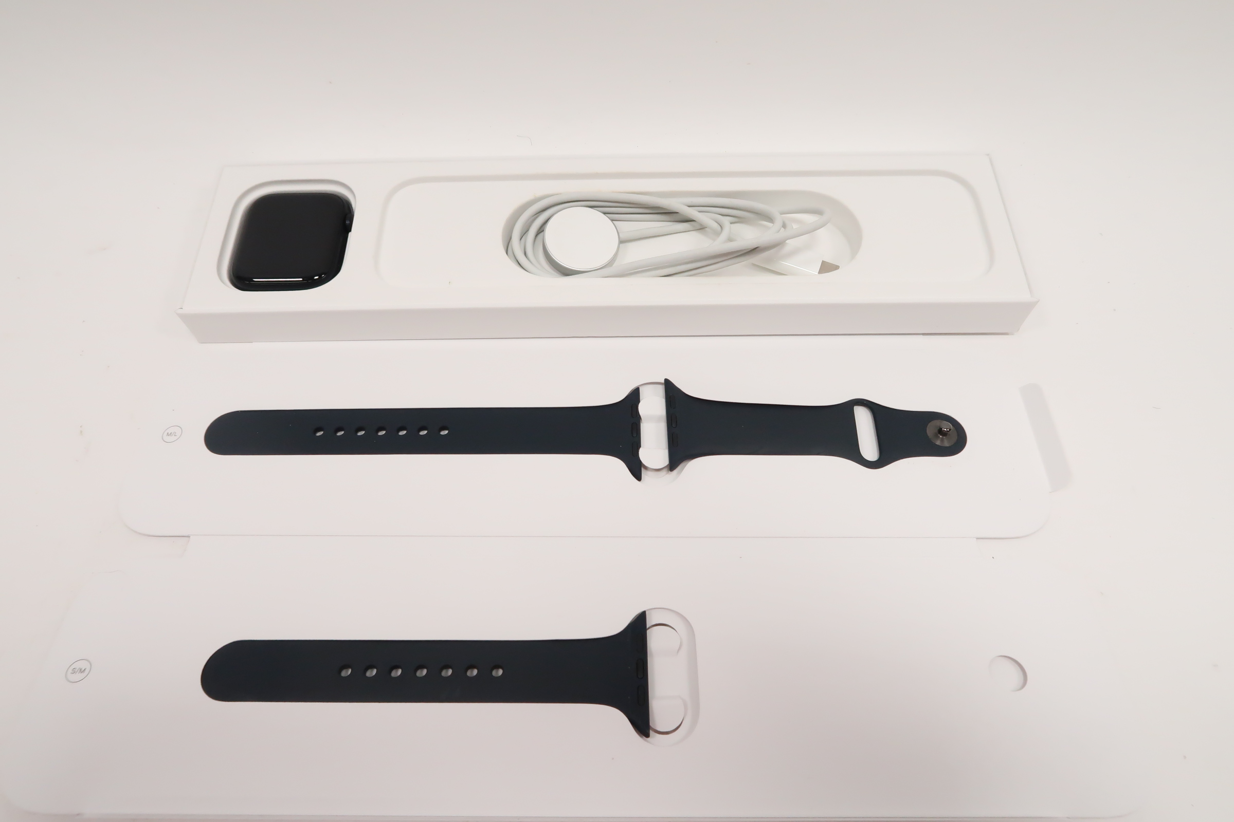 Apple Watch Series 7 MKJ73LL/A 45mm GPS + Cellular Aluminum Smartwatch
