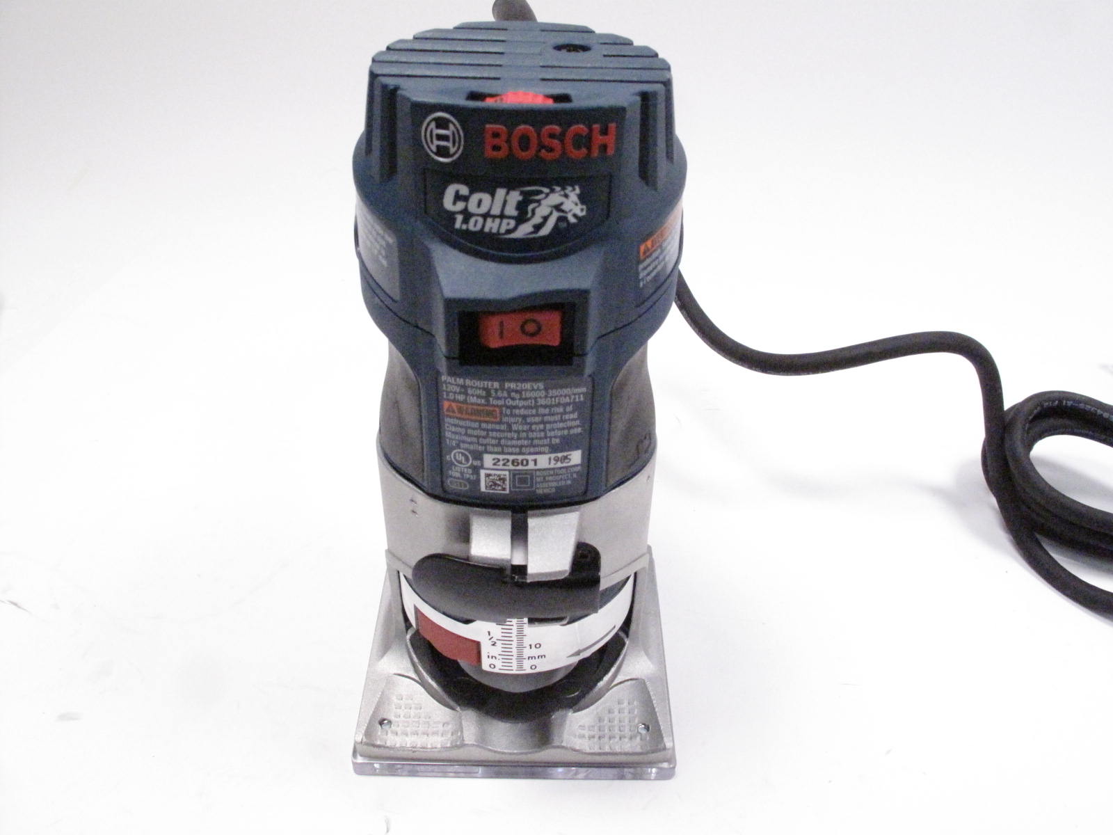 Bosch PR20EVS 5.6 Amp 1 HP 120Volt VariableSpeed Fixed Base Corded