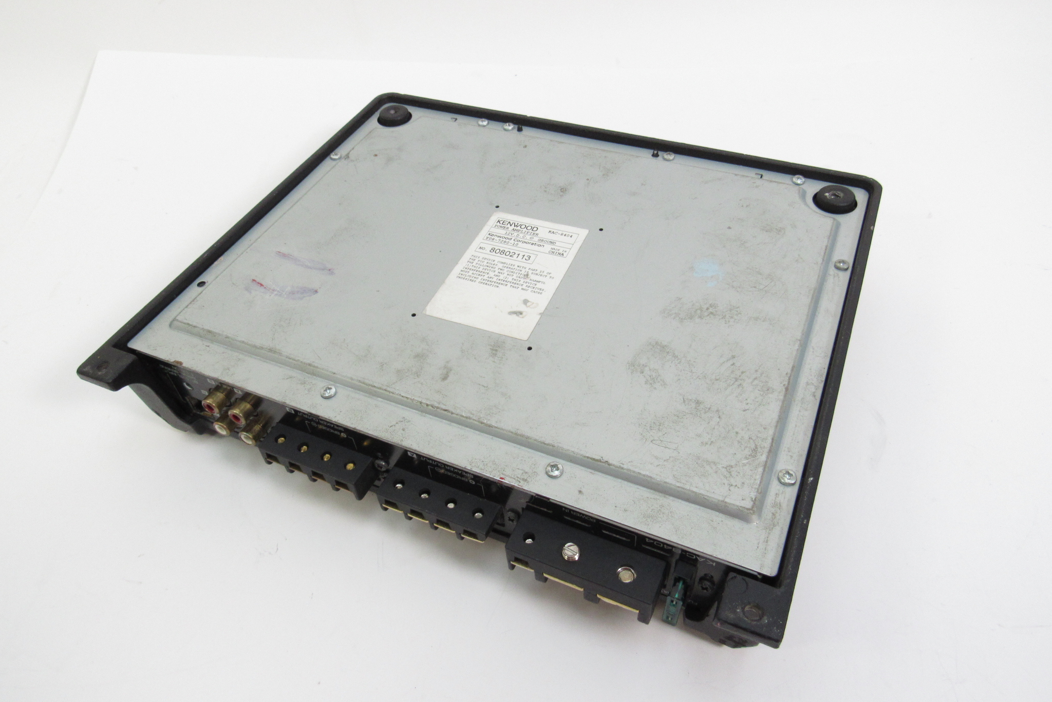 Kenwood KAC-8404 4/3/2-Channel Car Audio Subwoofer Amplifier