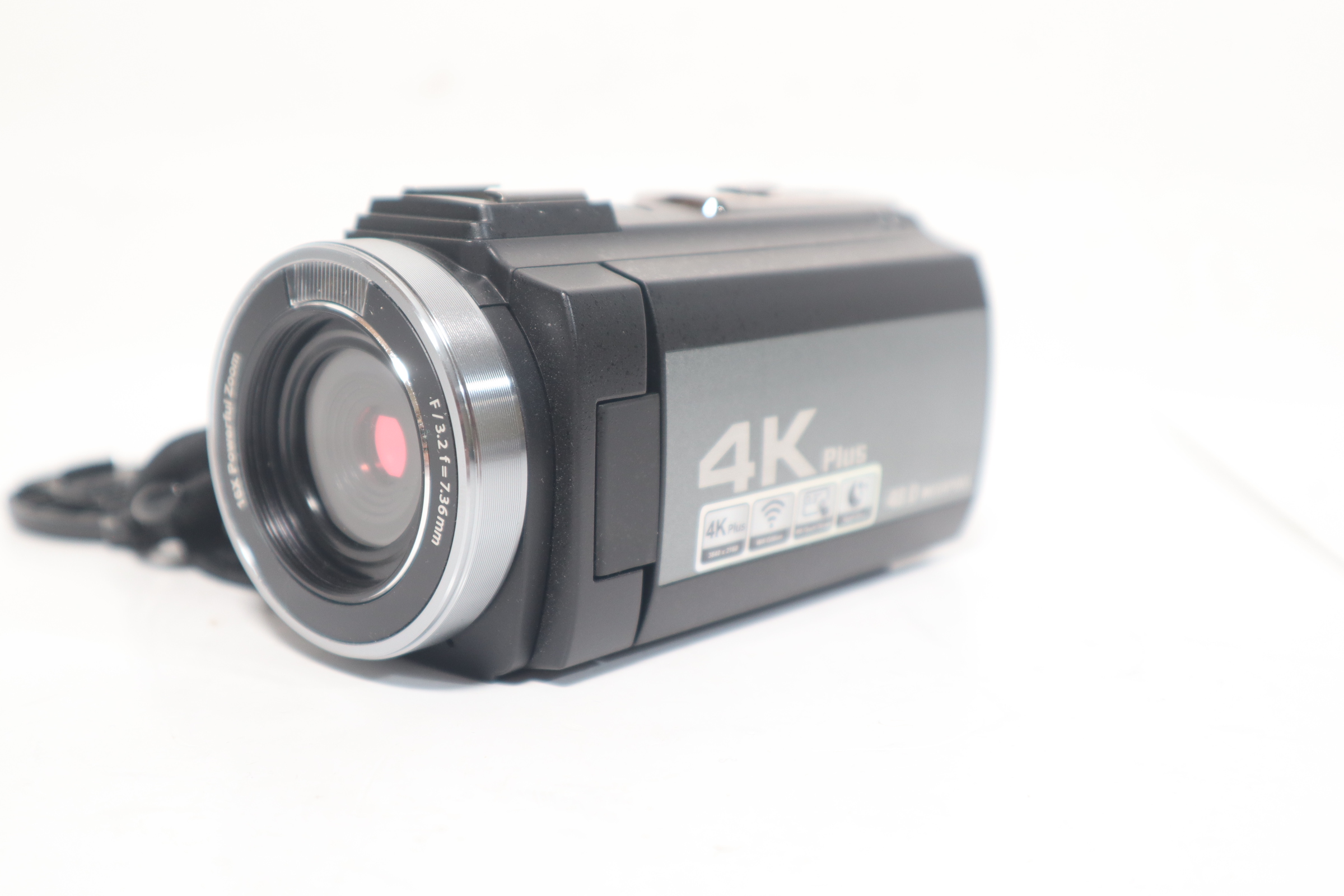 DVC Digital Video Camera HDV-244K Black 16X Digital Zoom 48M 4K