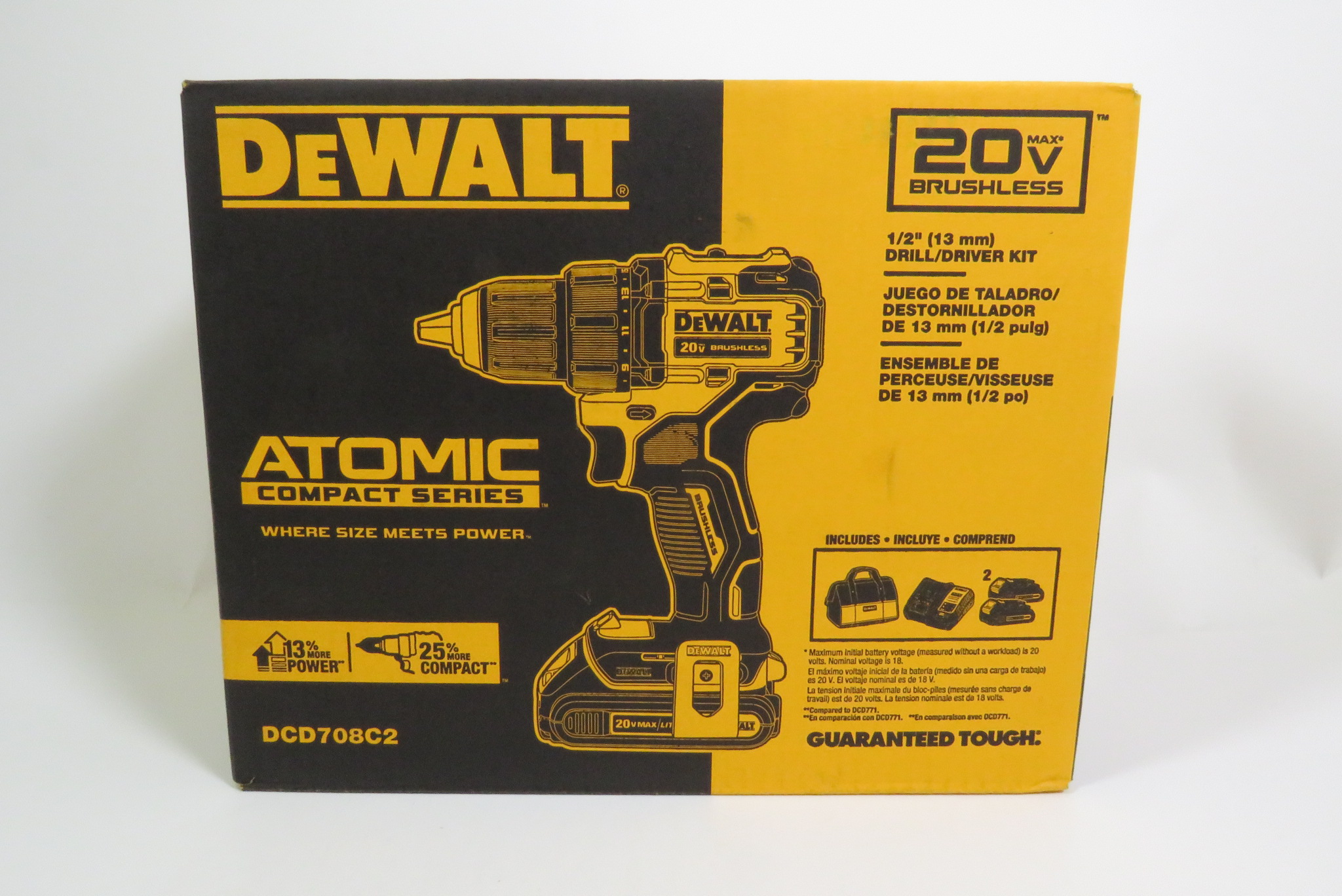 DeWalt DCD708C2 20V MAX 1 2