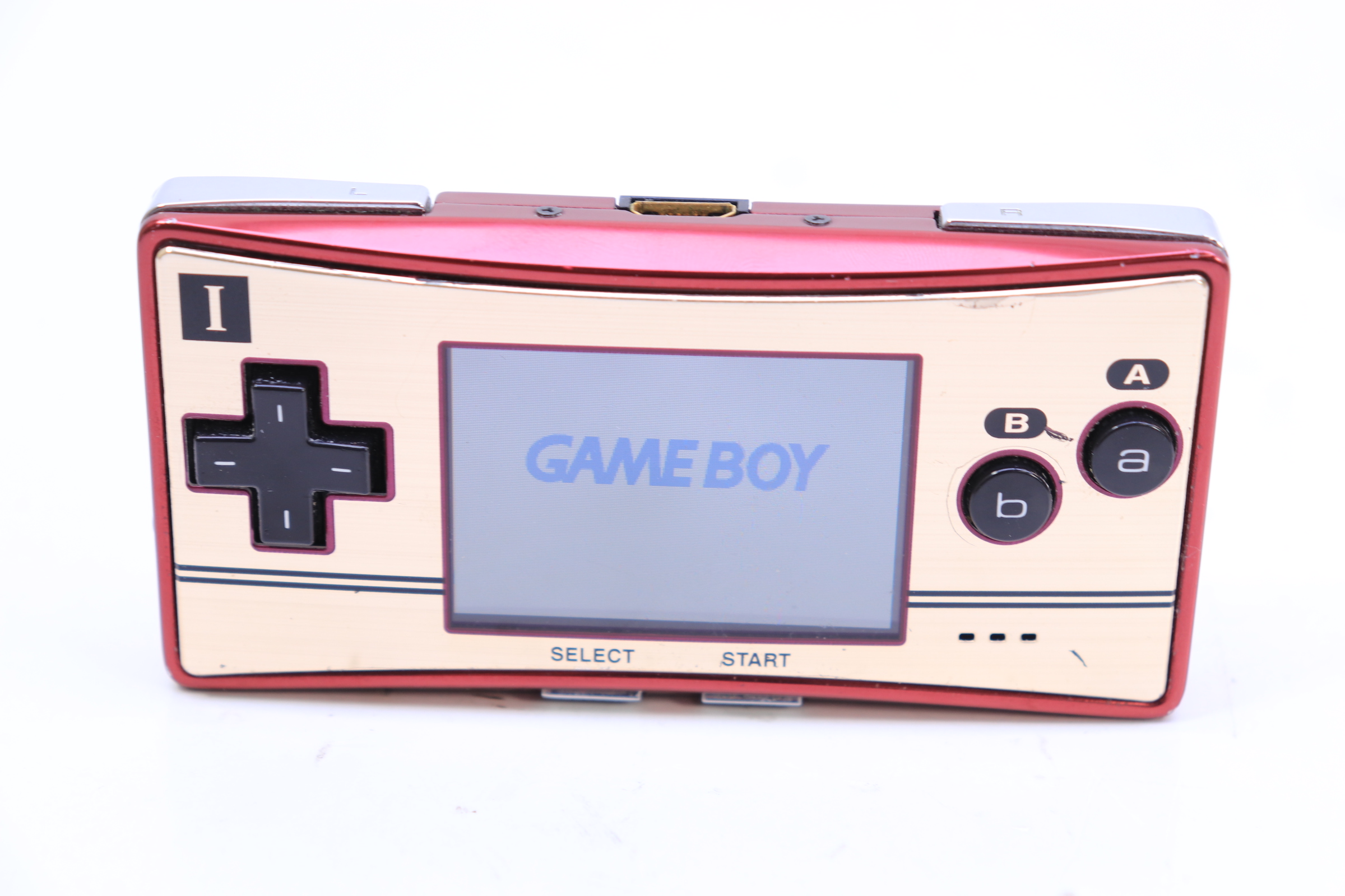 Nintendo Game Boy Micro OXY-001 Portable Video Game System 20th Anniversary