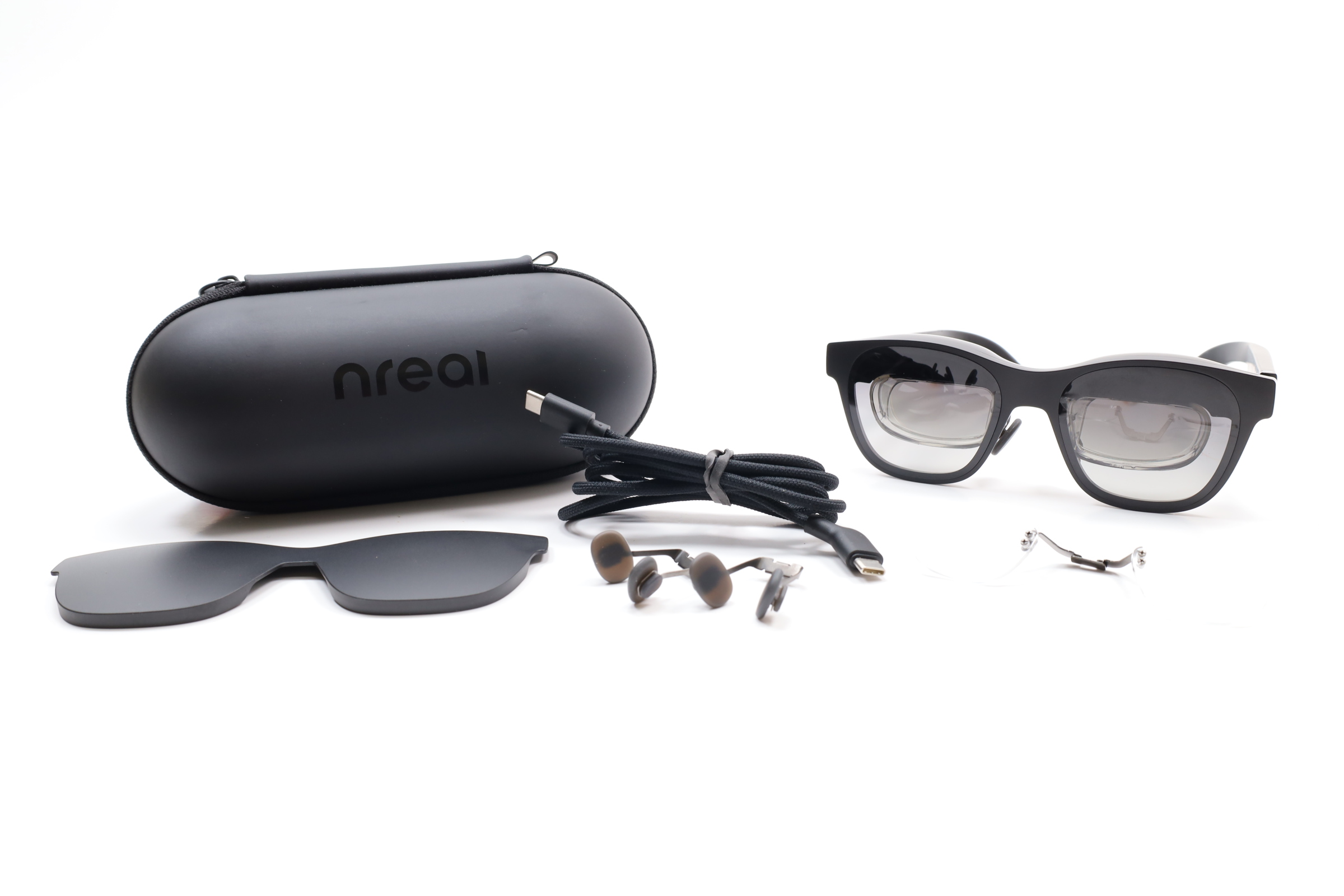 XREAL Nreal Air NR-7100RGL Augmented Reality Smart Glasses - Black