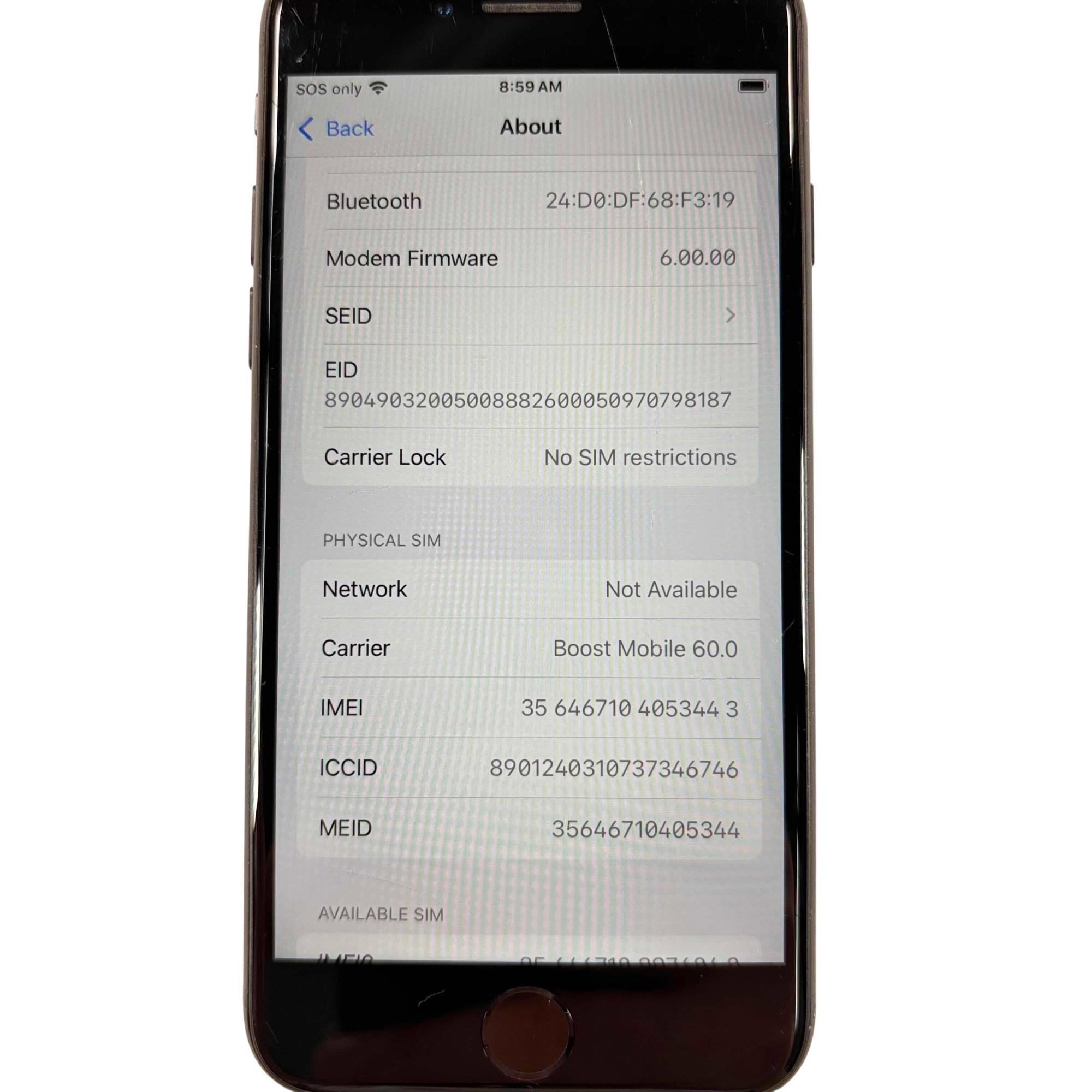 Apple iPhone SE 2nd Gen MYAK2LL/A A2275 4.7-Inch LCD 64GB
