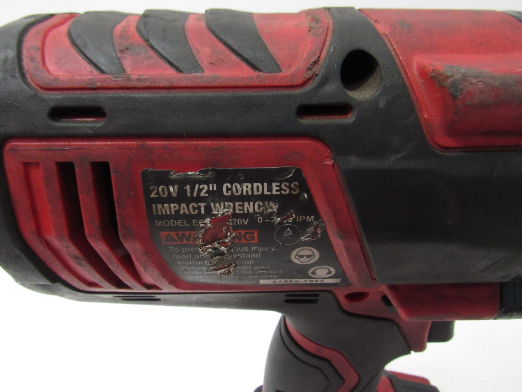 Earthquake EQ12XT20V 20V 1/2" Cordless Impact Wrench