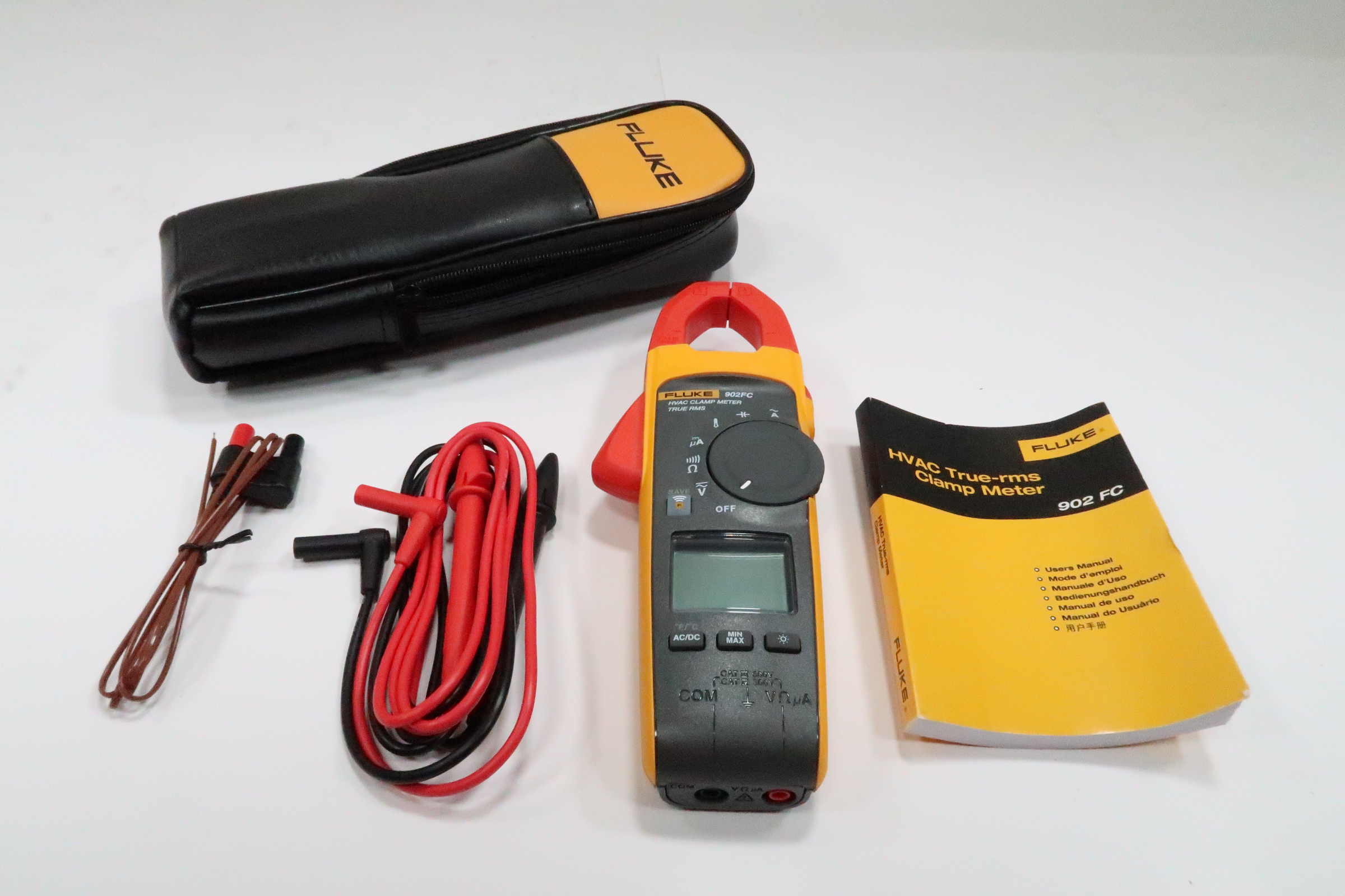 Fluke 902 Fc True-rms Hvac Clamp Meter 8740