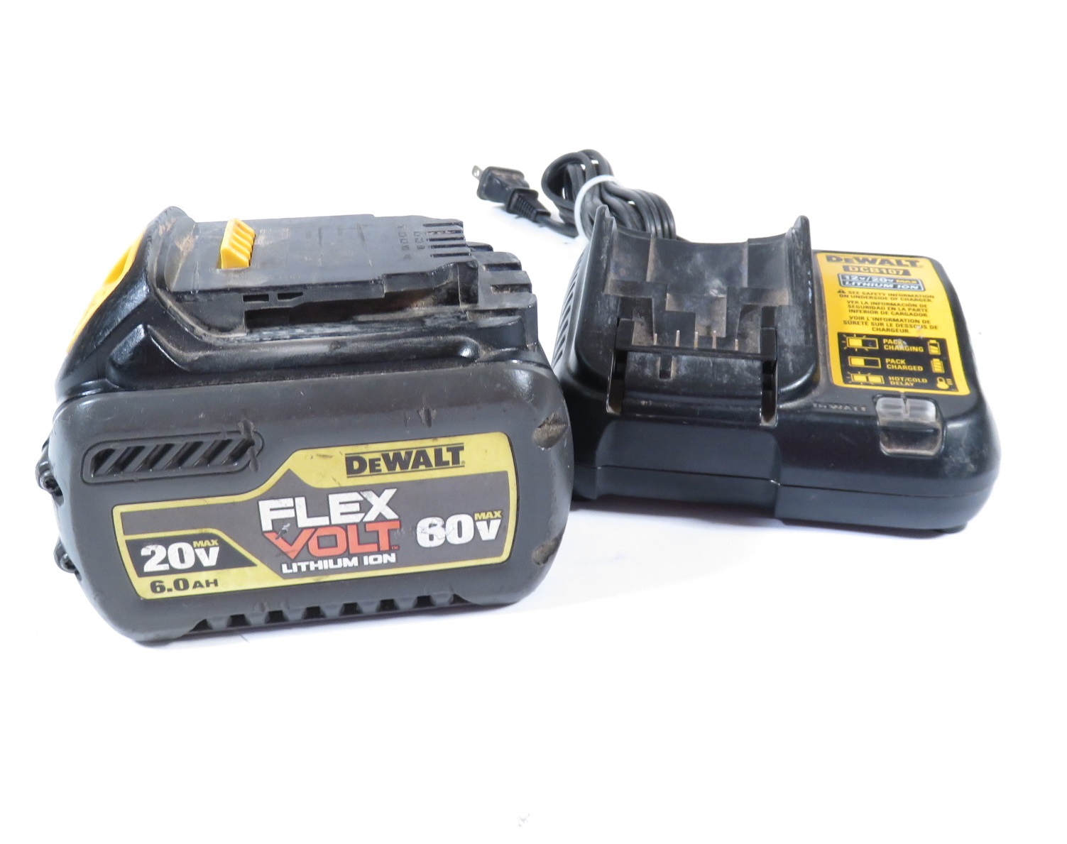 DEWALT DCB606 FLEXVOLT 20 Volt 60 Volt MAX Lithium Ion 6.0Ah