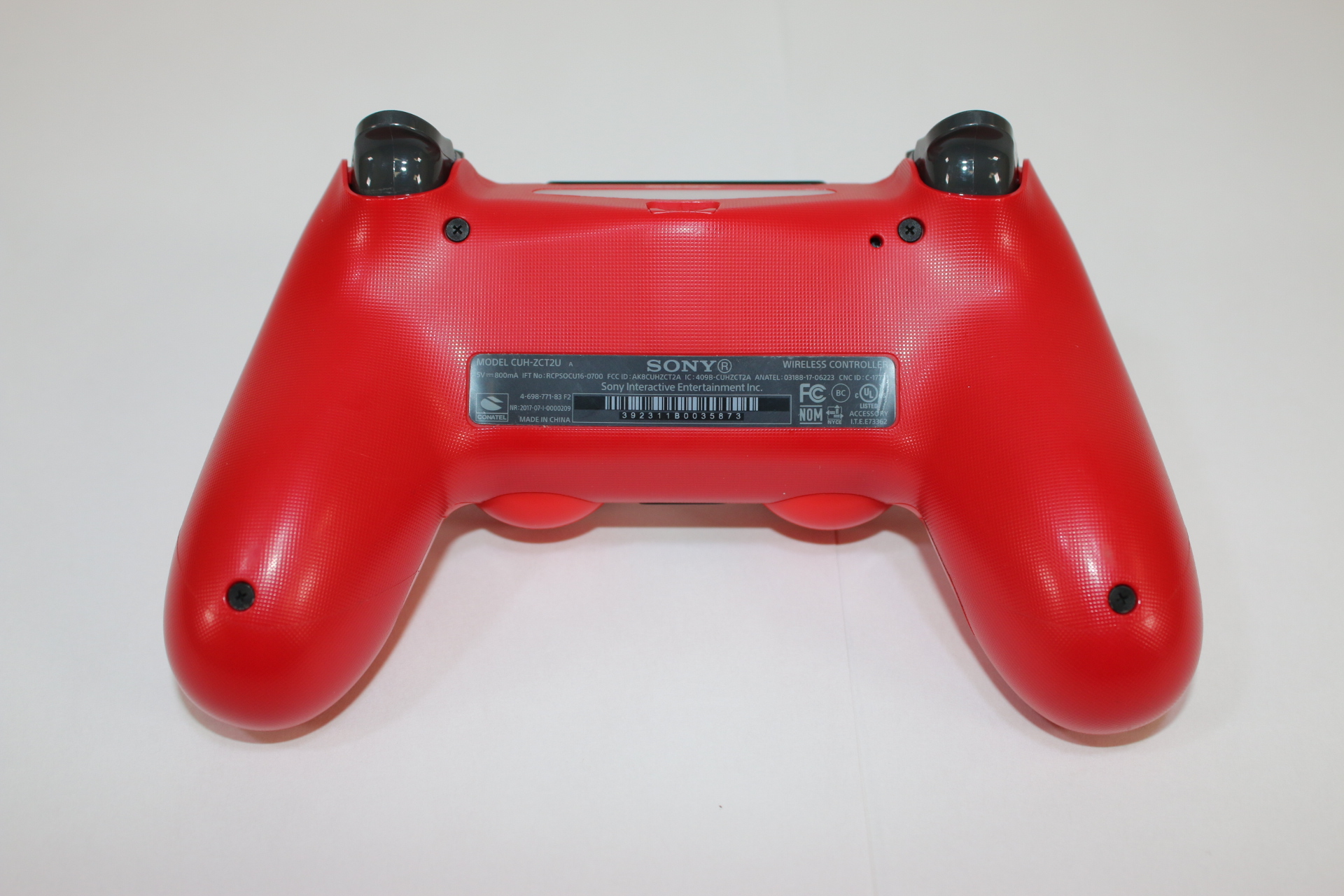 Sony CUHZCT2U PlayStation 4 PS4 Dual Shock Wireless Red Controller 5873