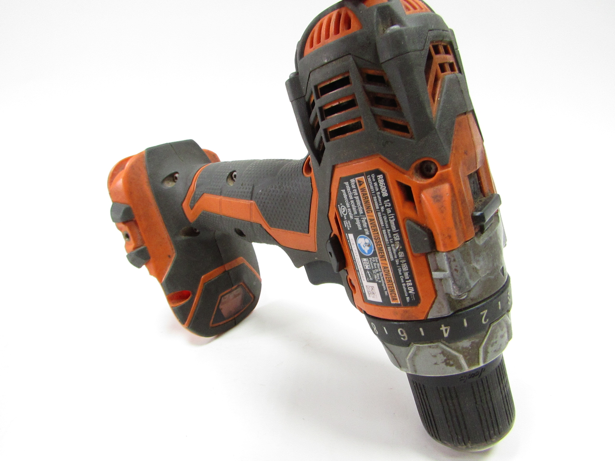 RIDGID 18V R8642 Reciprocating Saw R86008 Drill Driver R8611503 Hammer ...