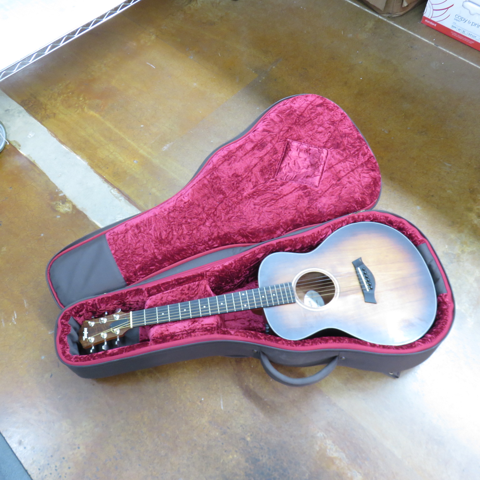 Taylor GS Mini-e Koa Plus Shaded Edgeburst RH 6-String Acoustic