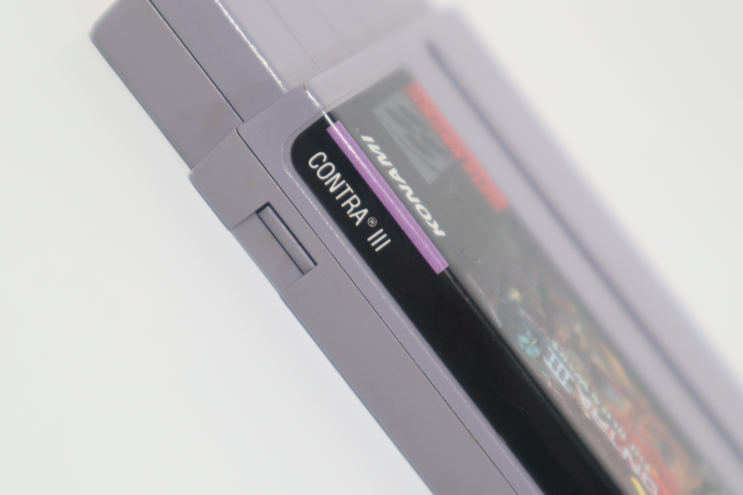 Konami Nintendo Super NES Contra III The Alien Wars SNS-006 Video Game ...
