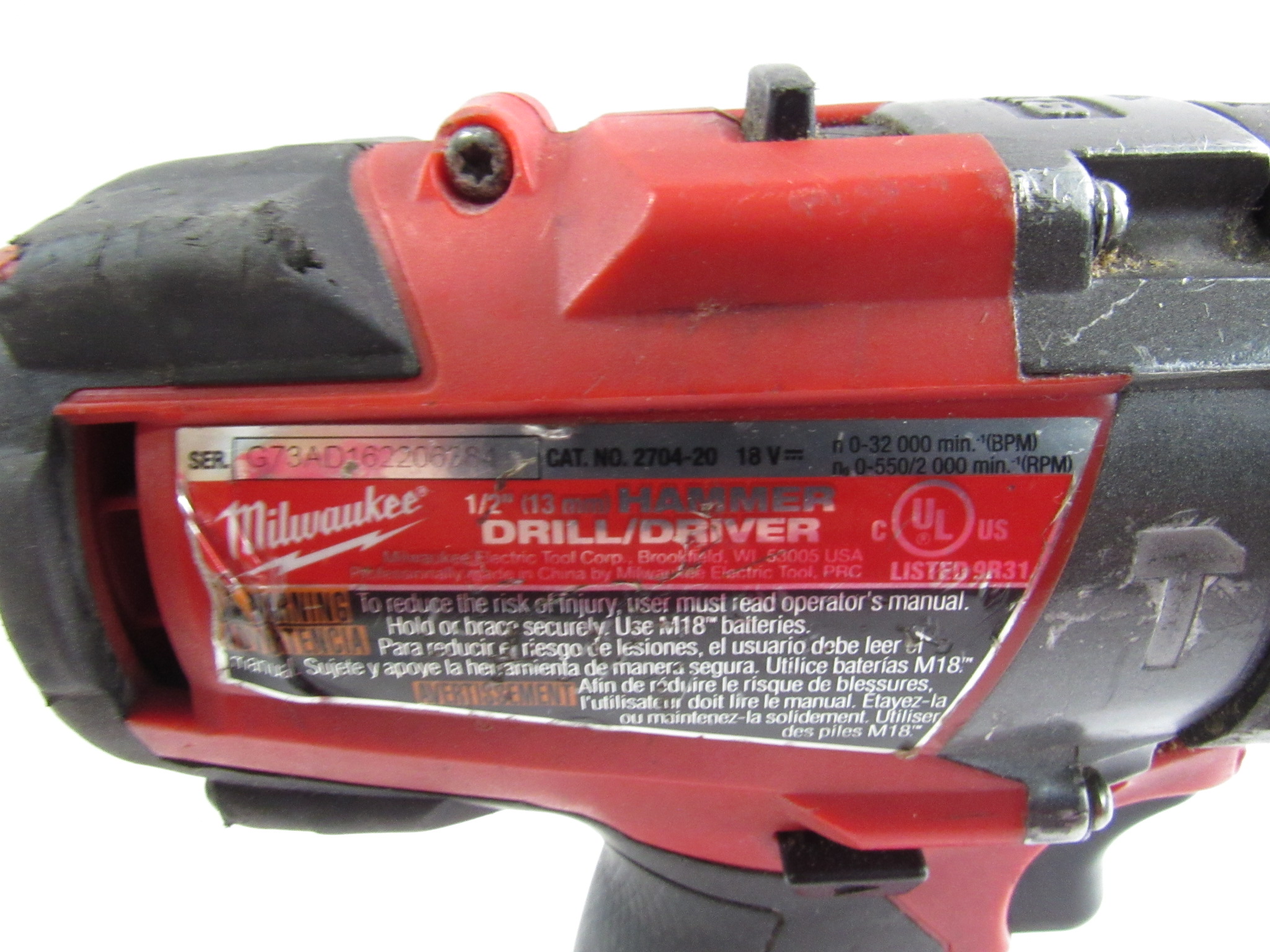 Milwaukee 2704-20 M18 FUEL 18V Brushless 1/2