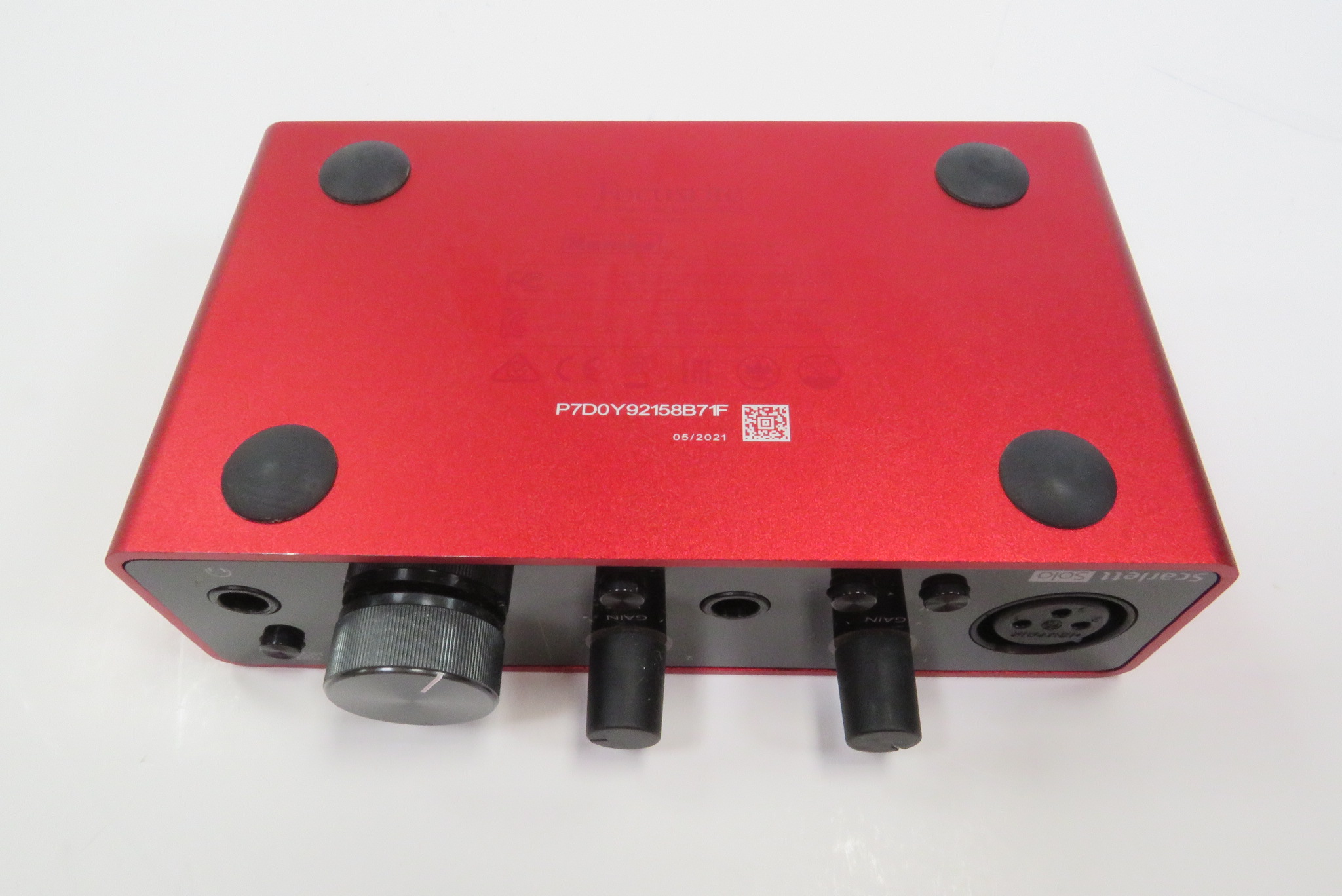 【美品】Forcusrite Scarlett solo 3rd gen Scarlett Solo [3rd Gen] - Refurbished | Focusrite