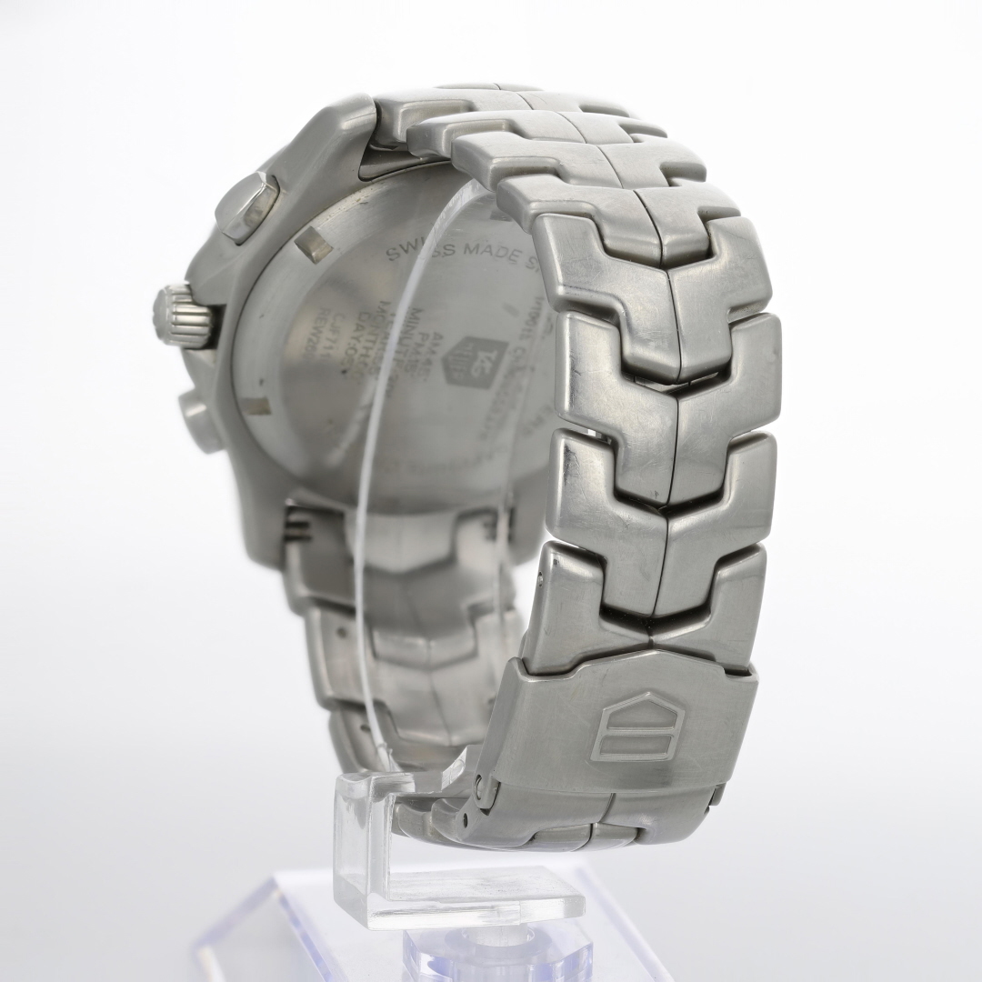Tag Heuer Link Calibre S 42mm Black Dial Quartz Stainless