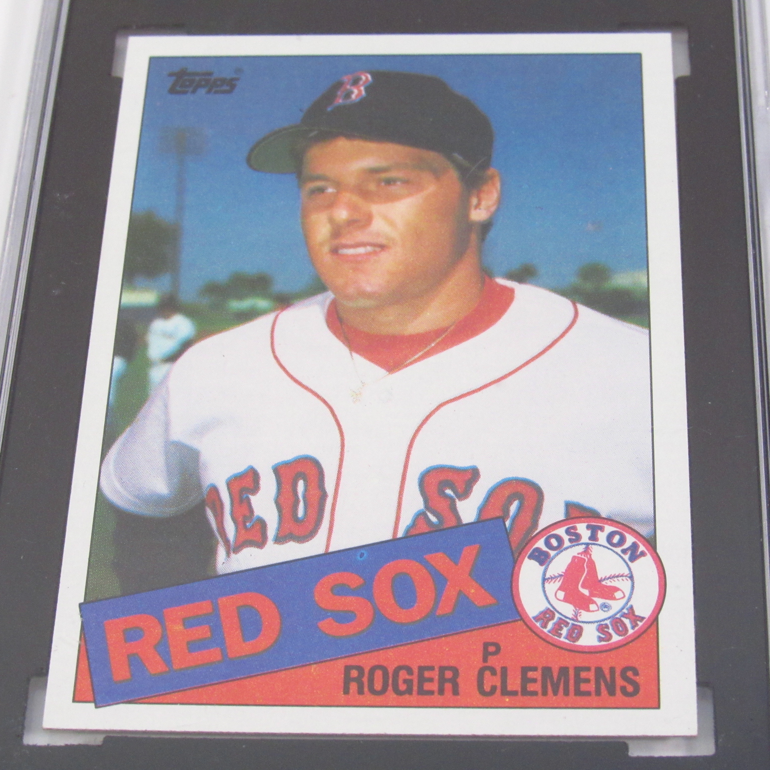 Roger Clemens #181 1985 Topps SGC Mint 9 (96) Red Sox MLB Rookie