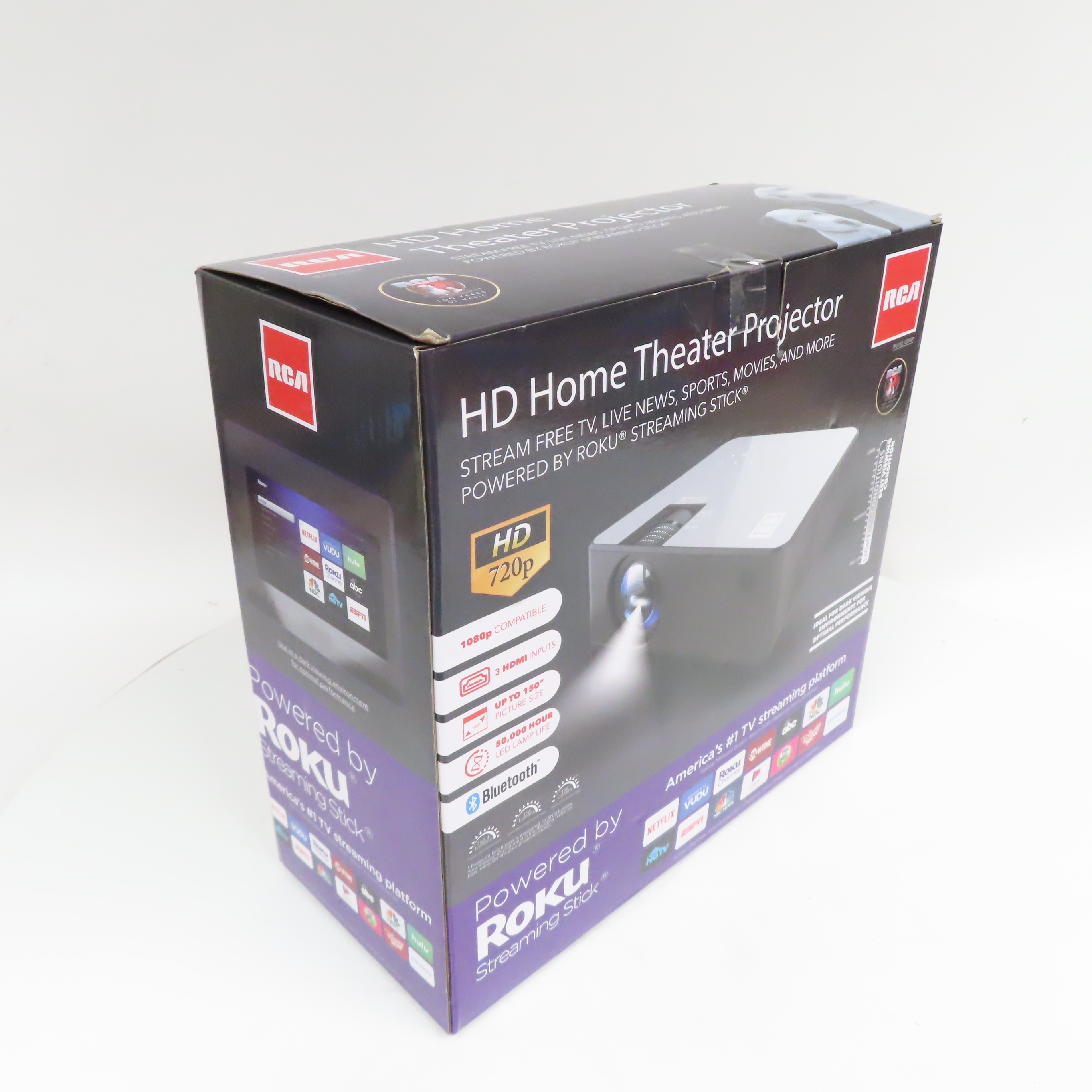 RCA RPJ133 720p LCD/LED Home Theater Projector (In Box)