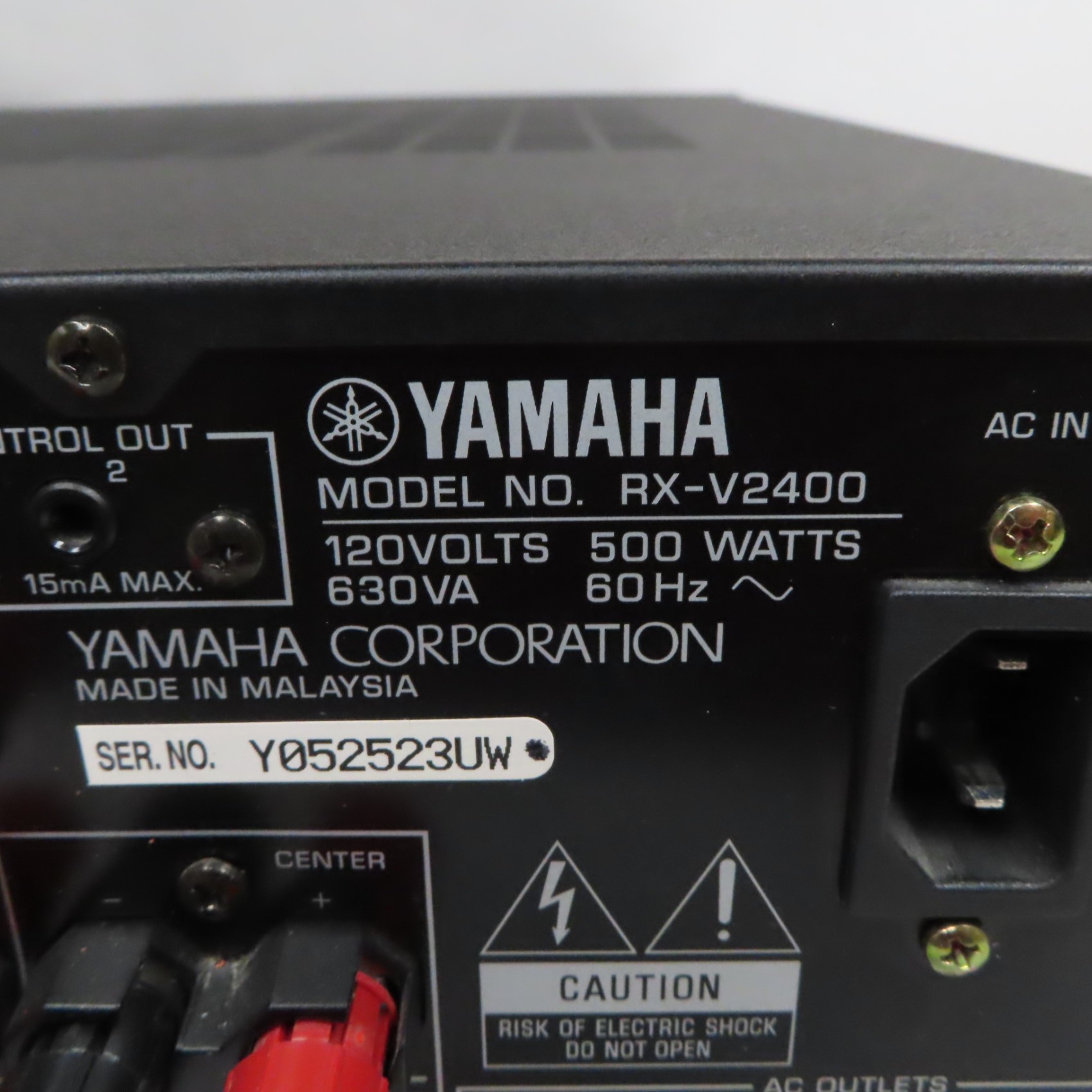Yamaha RXV2400 7.1Channel Natural Sound Home A/V Receiver (Local Pick