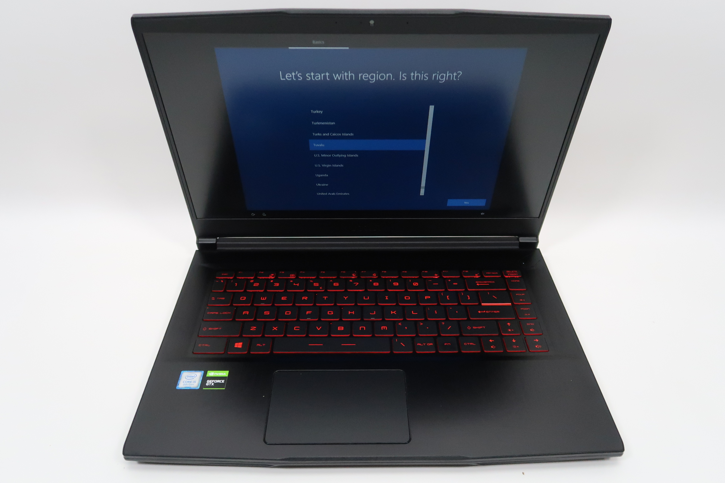 MSI GF63 Thin MS-16R4 Win 10 Core i5-9300H@2.4GHz 8GB 512GB SSD GTX ...