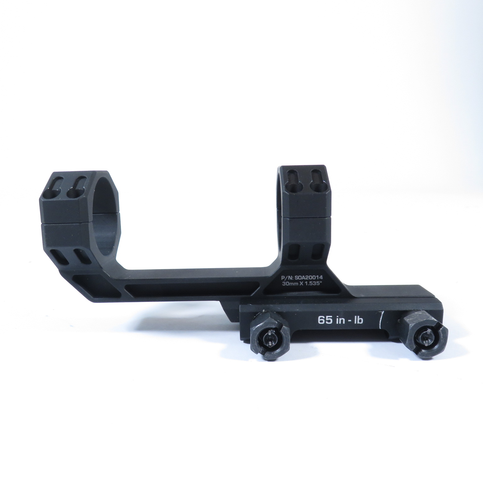 Sig Sauer ALPHA MSR 30mm Scope Mount - Black