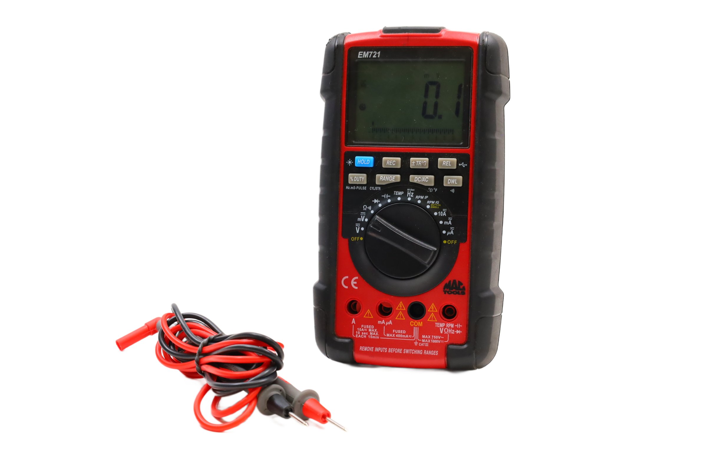 Mac Tools EM721 True RMS Autoranging Digital Multimeter