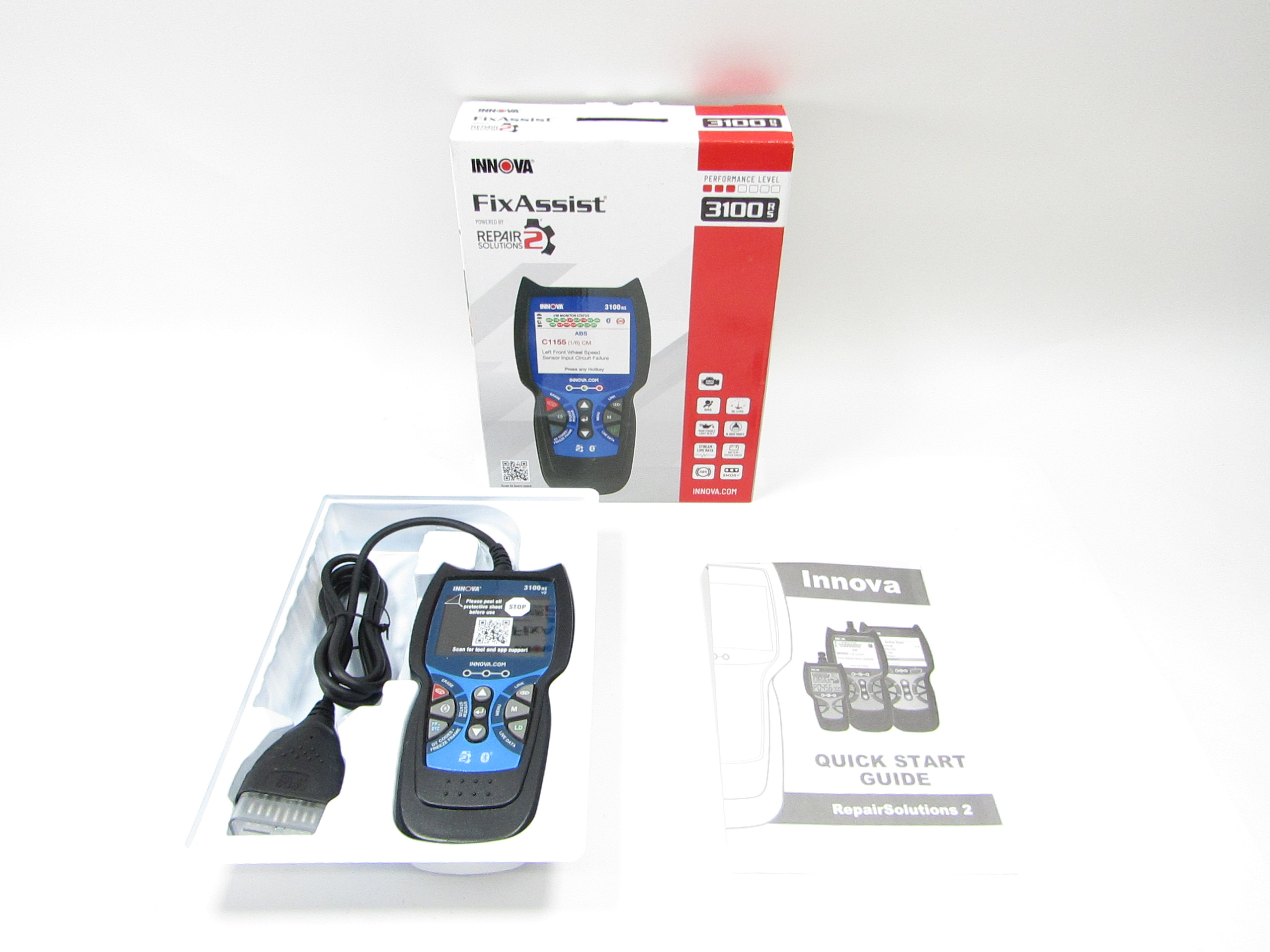 Innova 3100RS FixAssist Repair Solutions 2 Scan Tool 1038