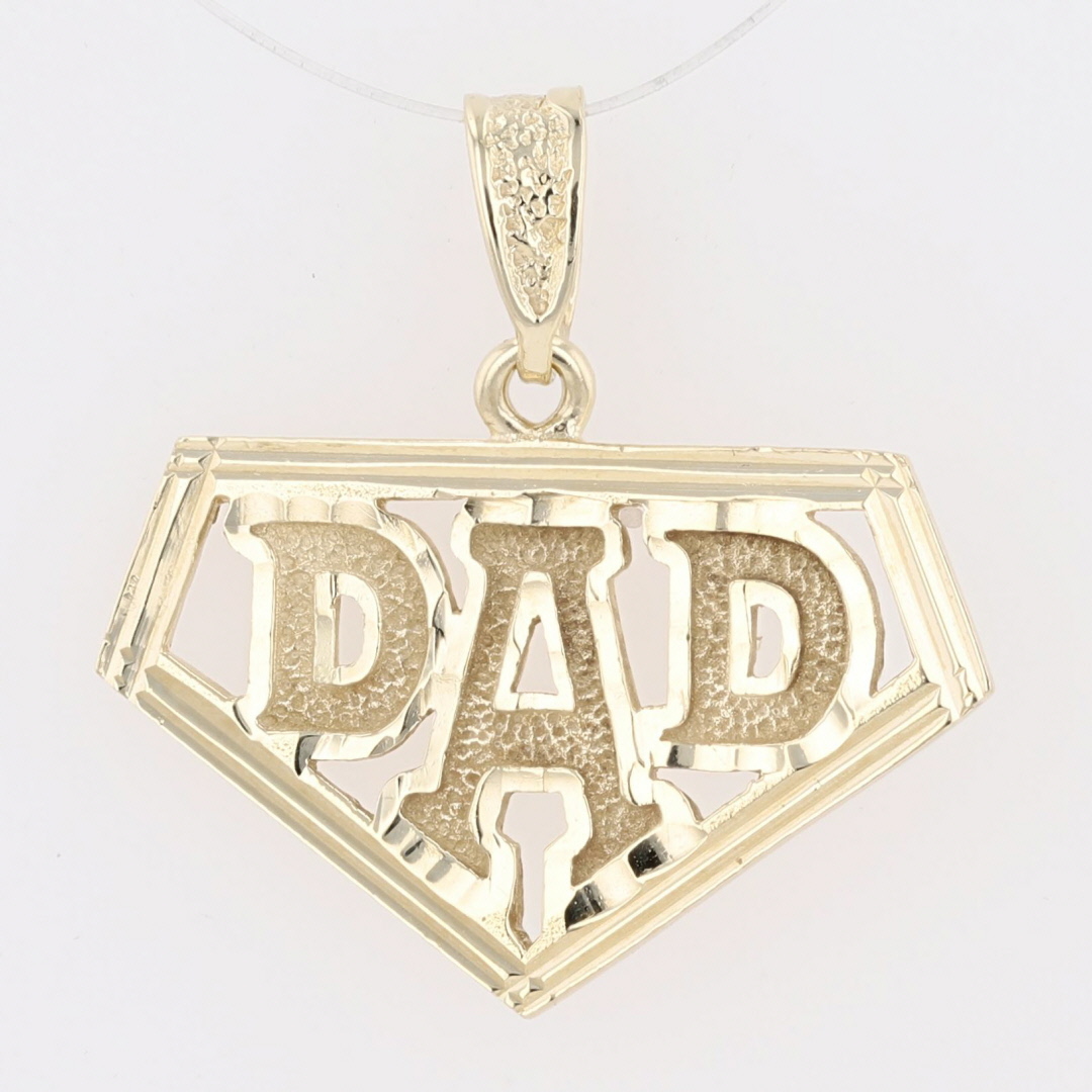 Vintage hotsell 14k Gold Superdad Charm