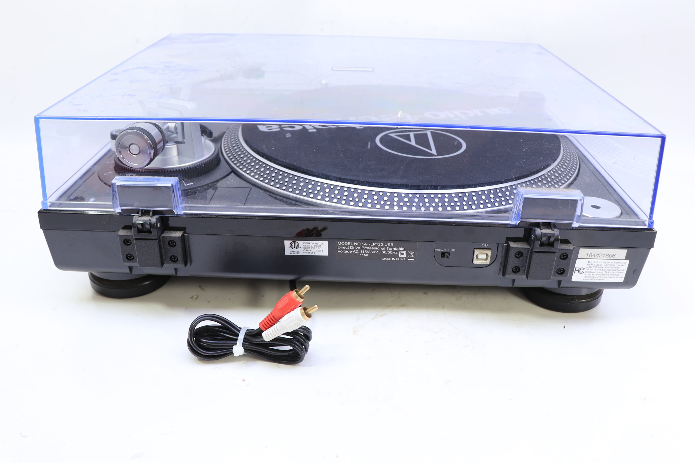 Audio-Technica AT-LP120-USB Direct-Drive USB/Analog Professional Turntable
