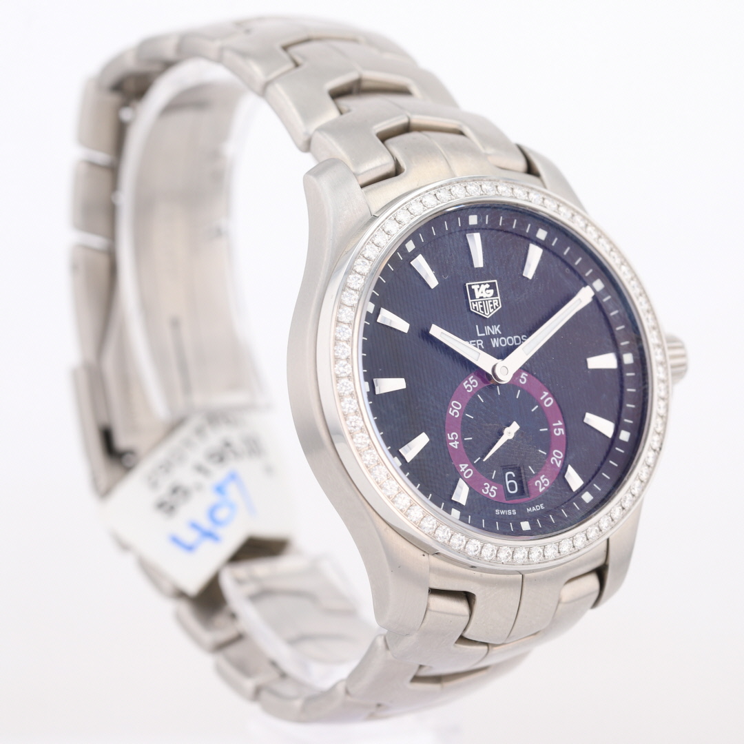 [限定]TigerWoods LIMITED EDITION Tag Heuer Link Tiger Woods Edition 39mm Black Dial Automatic