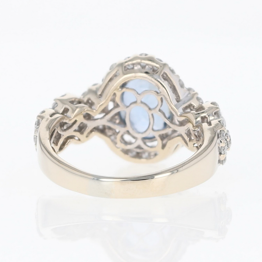 GIA 2.97ctw Oval Sapphire w/Diamond Halo Statement Ring 18k GIA 2.97ctw Oval Sapphire w/Diamond Halo Statement Ring 18k