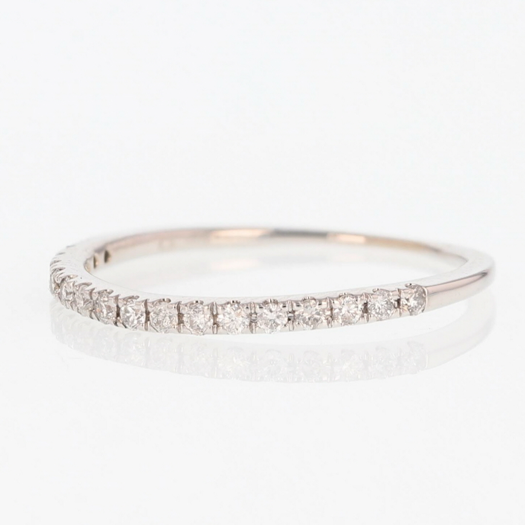 .17ctw Round Cut Diamond Pavé Set Wedding Band Ring 14k White Gold Size 8.5