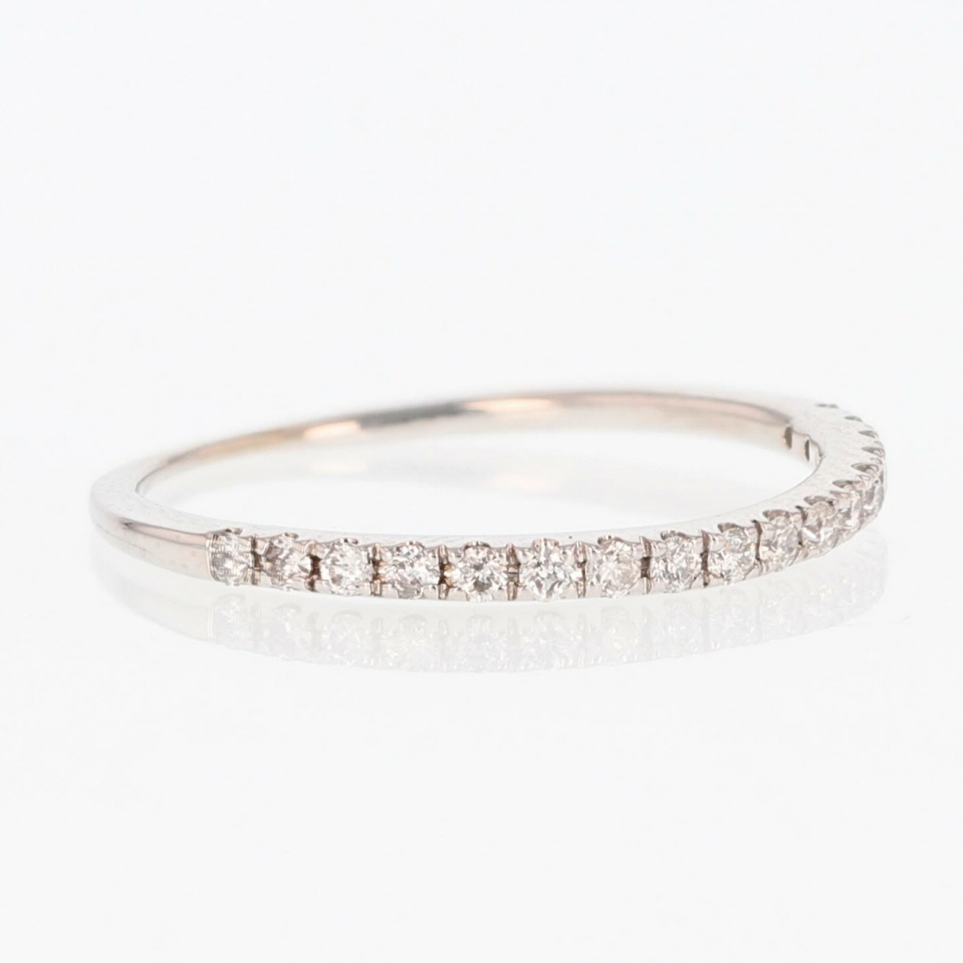 .17ctw Round Cut Diamond Pavé Set Wedding Band Ring 14k White Gold Size 8.5