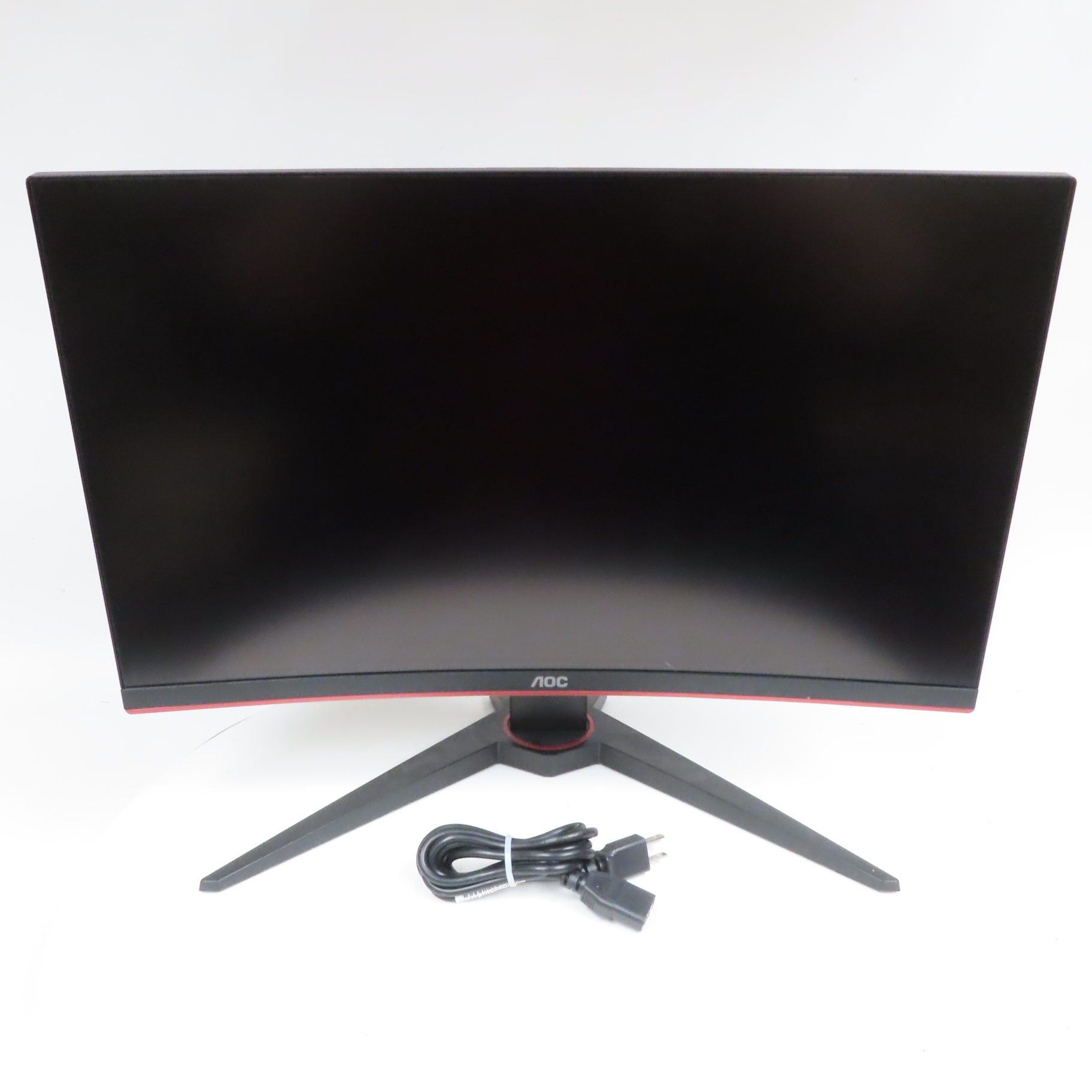 Aoc 31.5` QHD 1440p LED Curved Black Gaming monitor LED Display