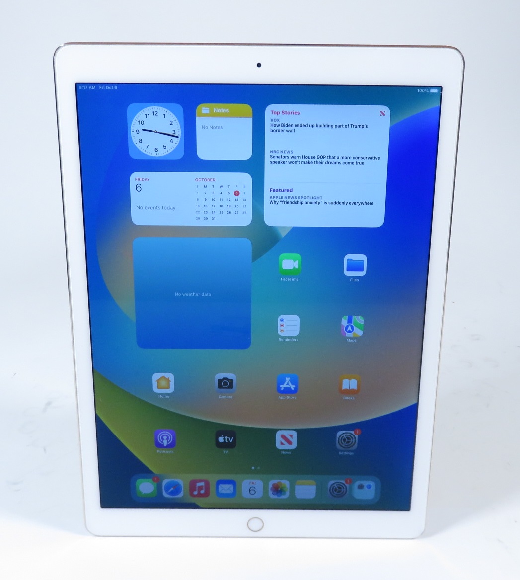 Apple iPad Pro 128GB, Wi-Fi 12.9 Retina Display Touch ID GOLD GRAY SILVER