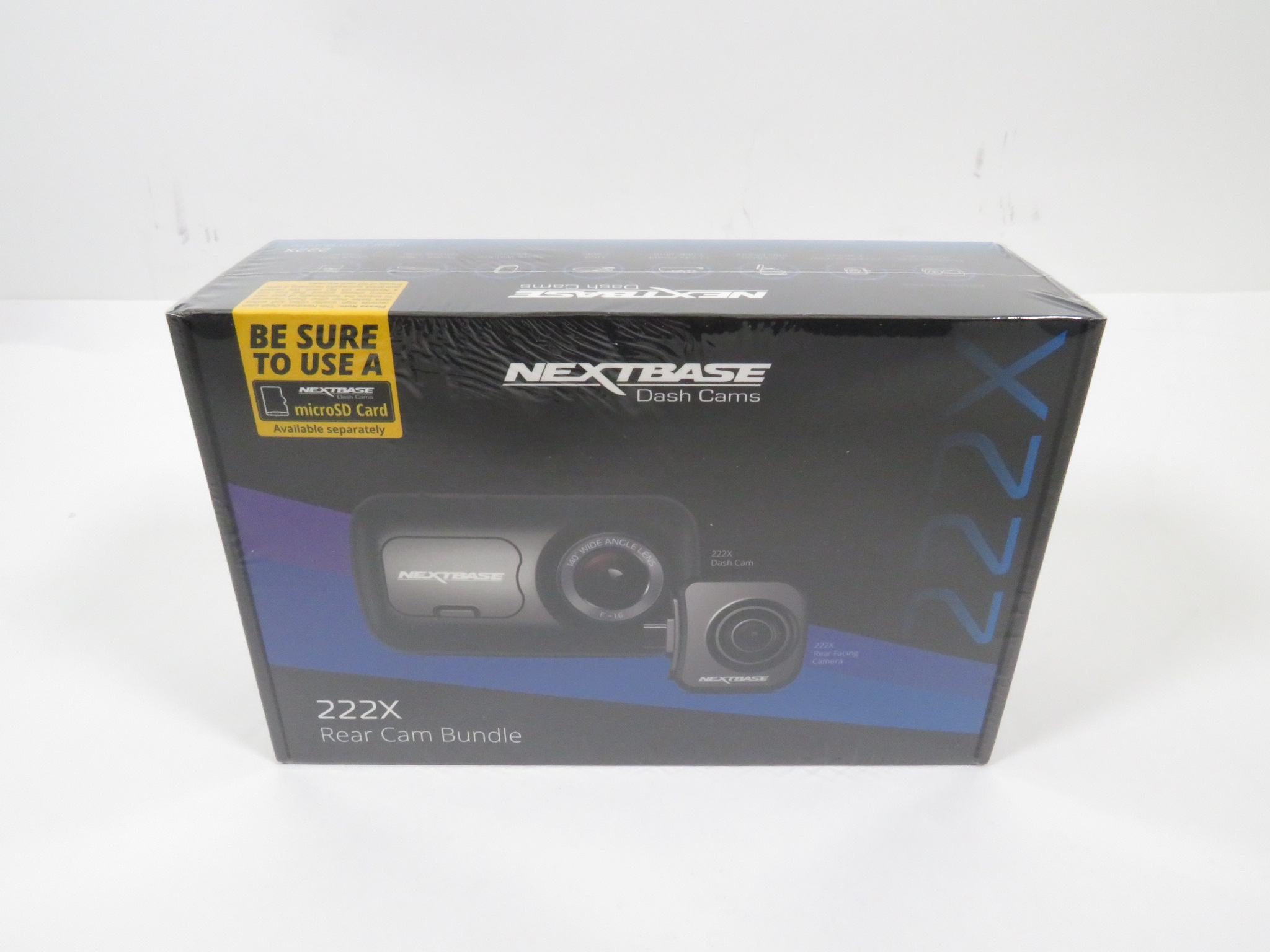 Nextbase 222X 2.5" Screen 1080p HD Video Rear Camera Bundle