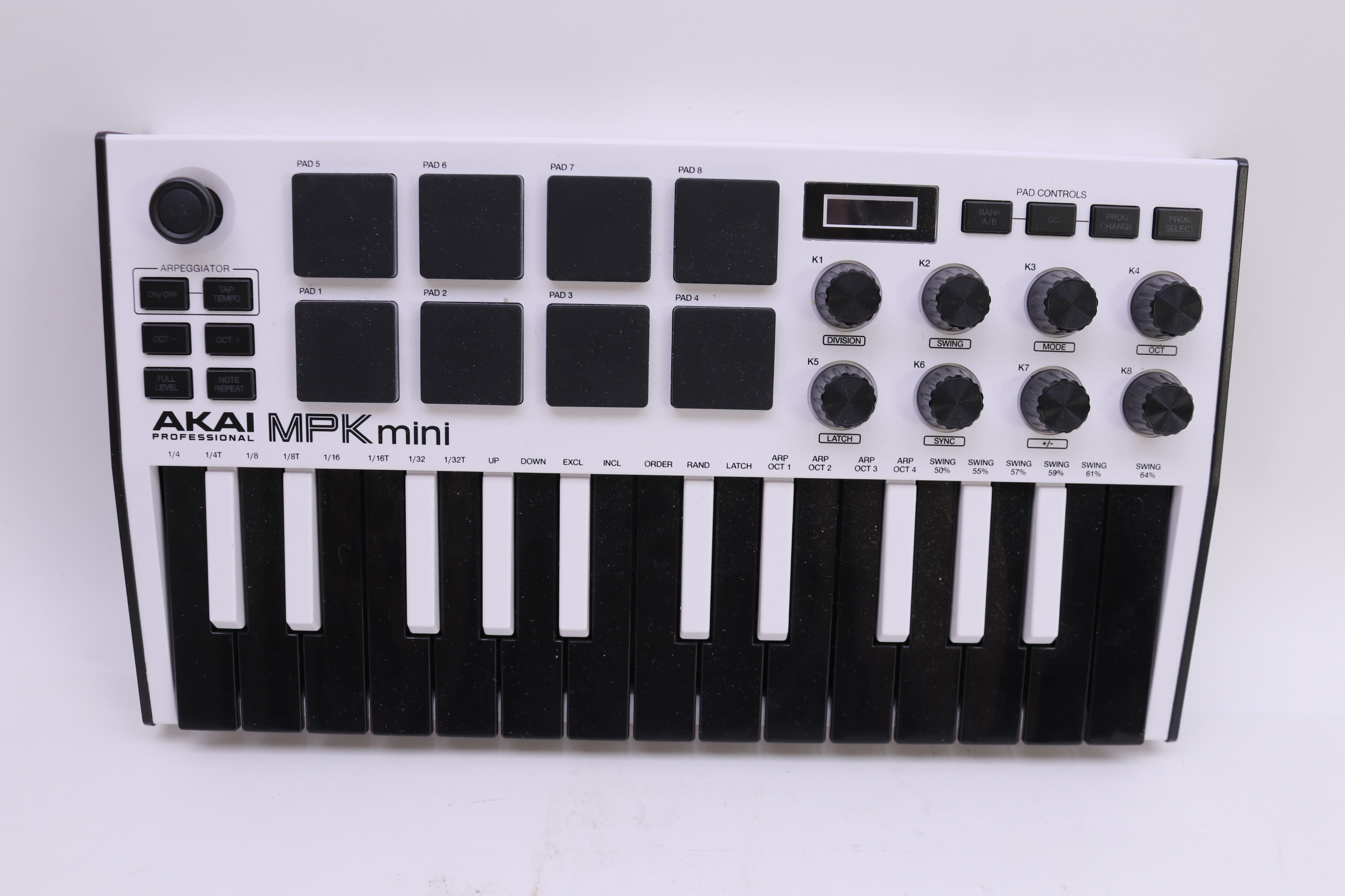 Akai Professional MPKMINI3W MPK Mini MK3 25 Key USB MIDI Keyboard