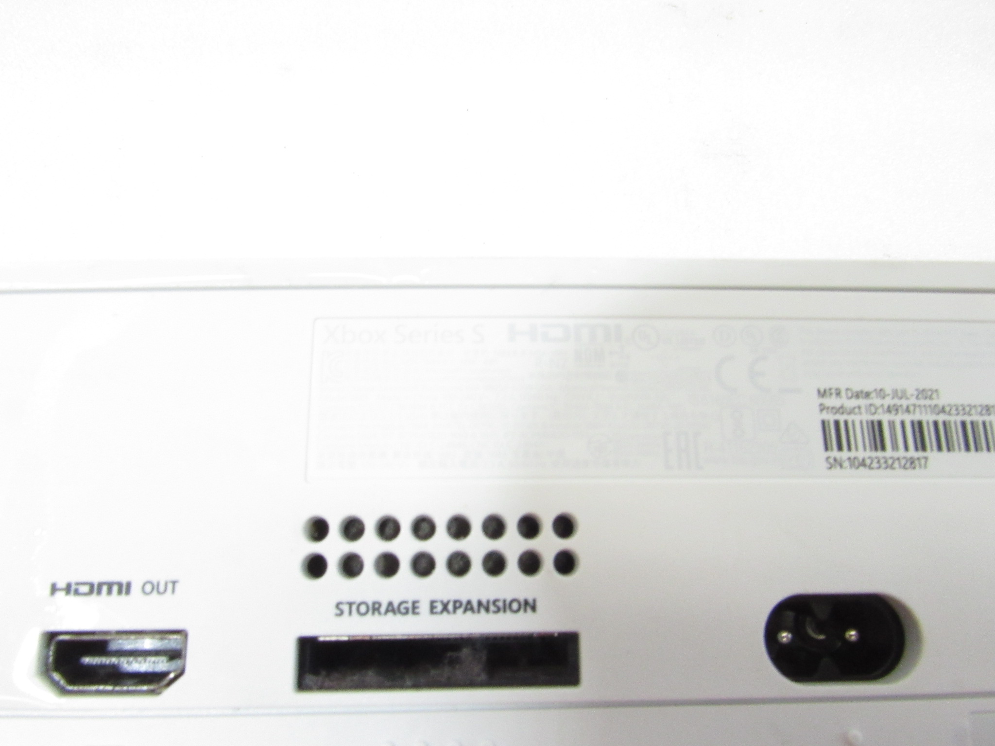Microsoft Xbox Series S 512 GB All-Digital Console White 39913