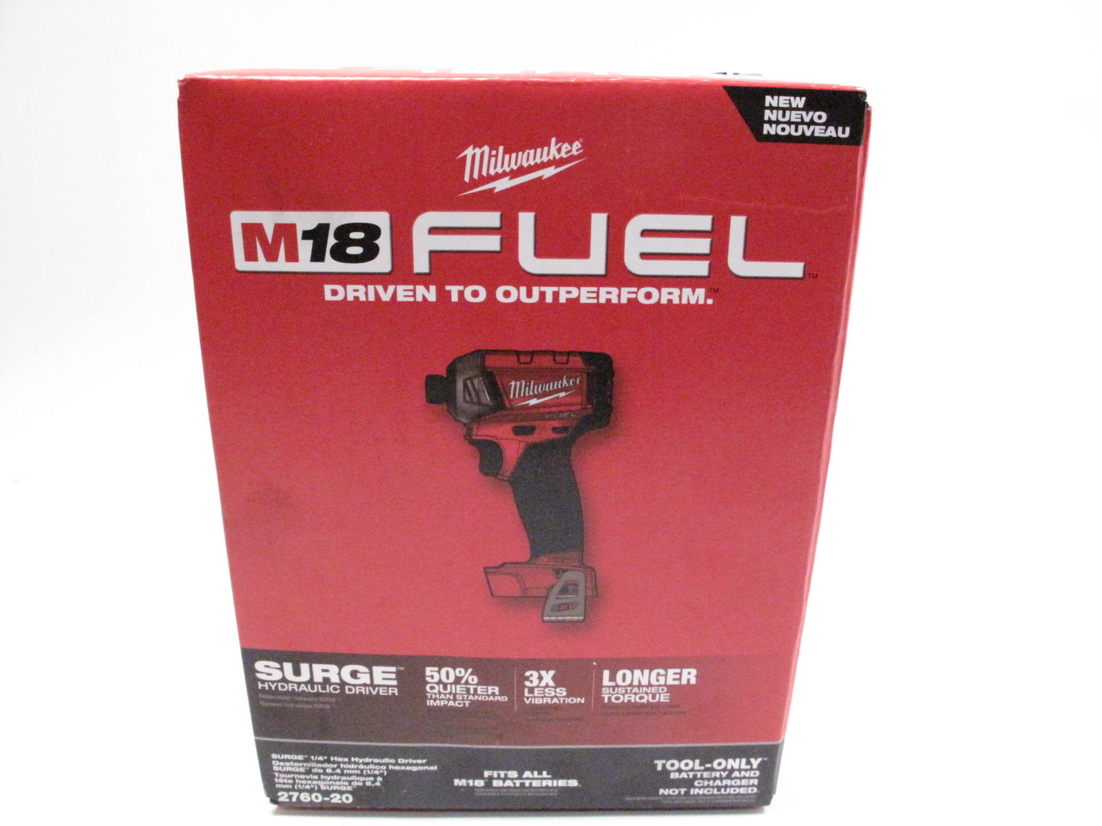 Milwaukee 2760-20 18V 1/4" Hex Hydraulic Driver Tool Only